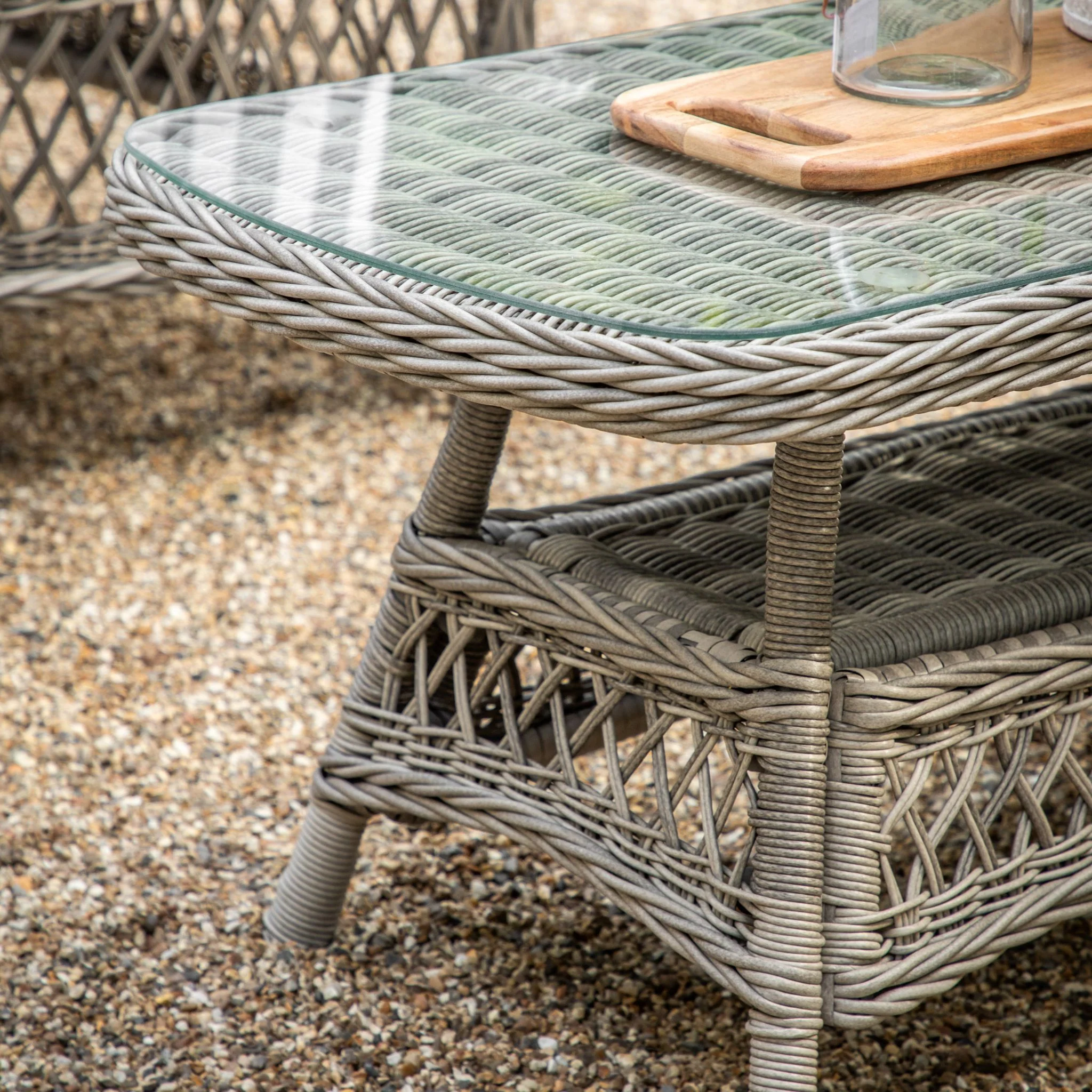Menton Chaise Set Stone - Image 5
