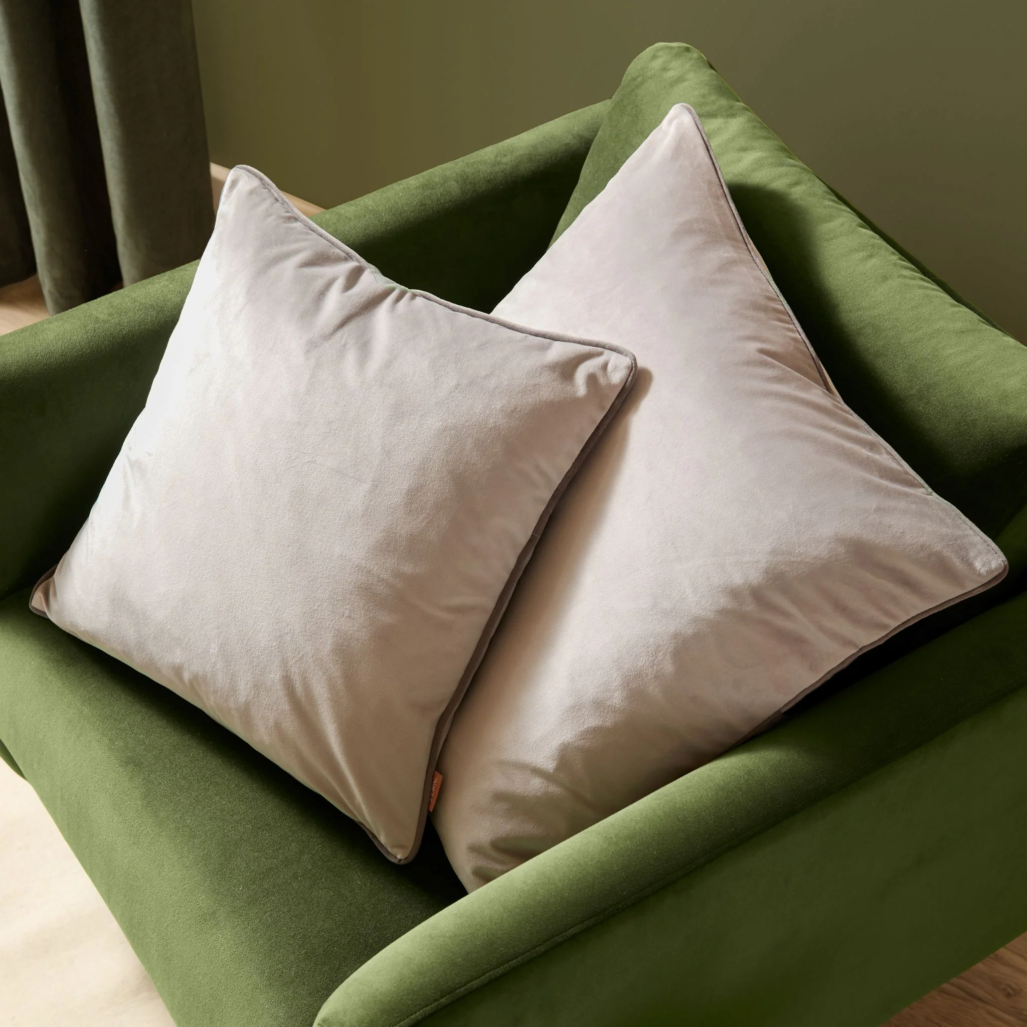 Meridian Dove & Charcoal Cushion - Meridian Dove & Charcoal Cushion 45CM