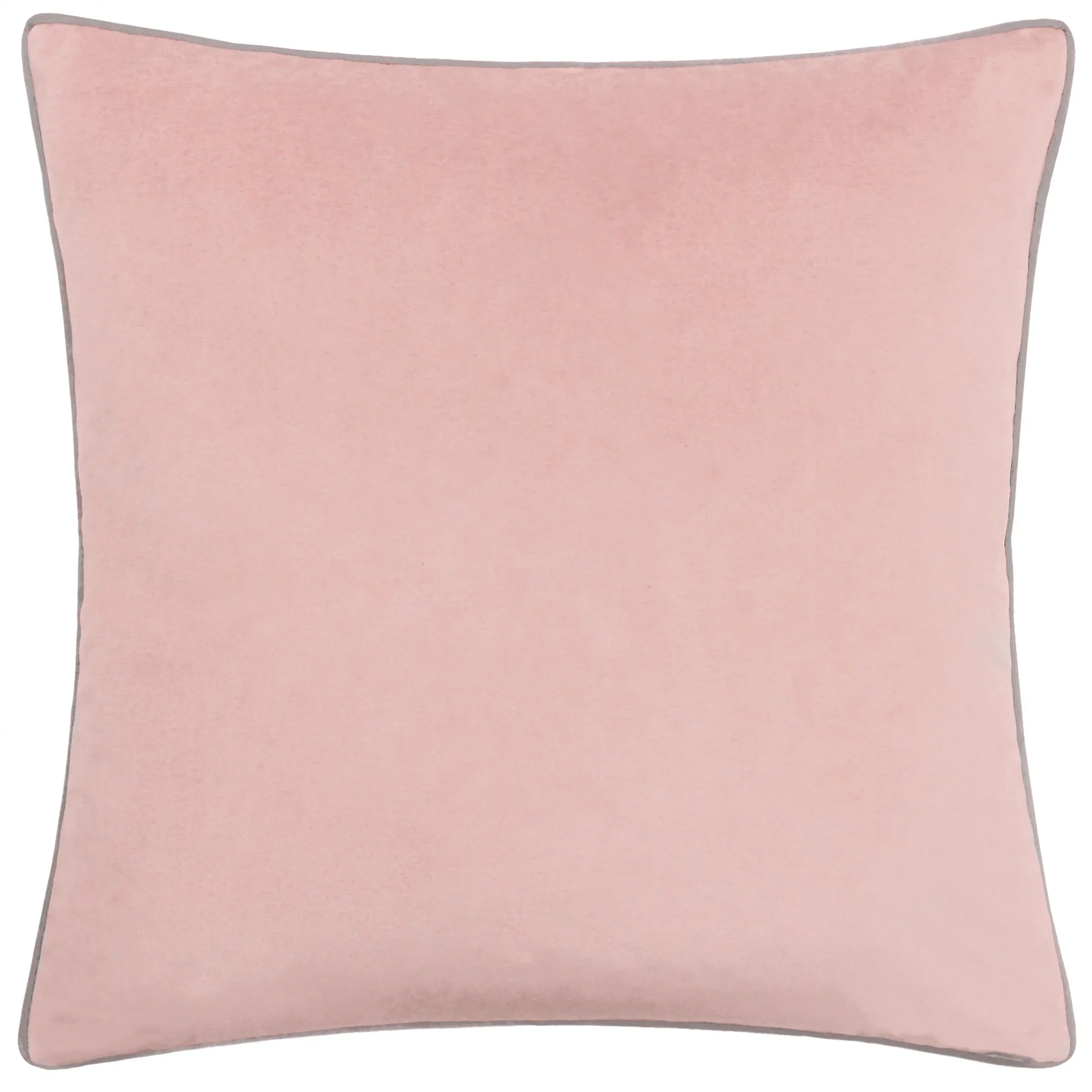 Meridian Pink And Grey Square Cushion - Meridian 45CM Cushion Blush & Grey - Image 3