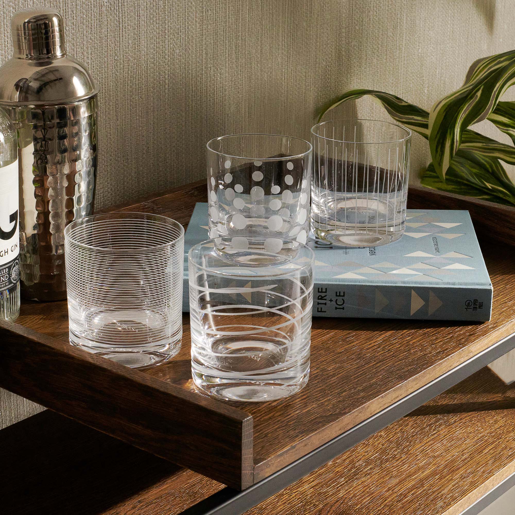 Mikasa Cheers Set of 4 Tumblers Glasses - Mikasa Cheers Tumblers 12.75Oz Set 4