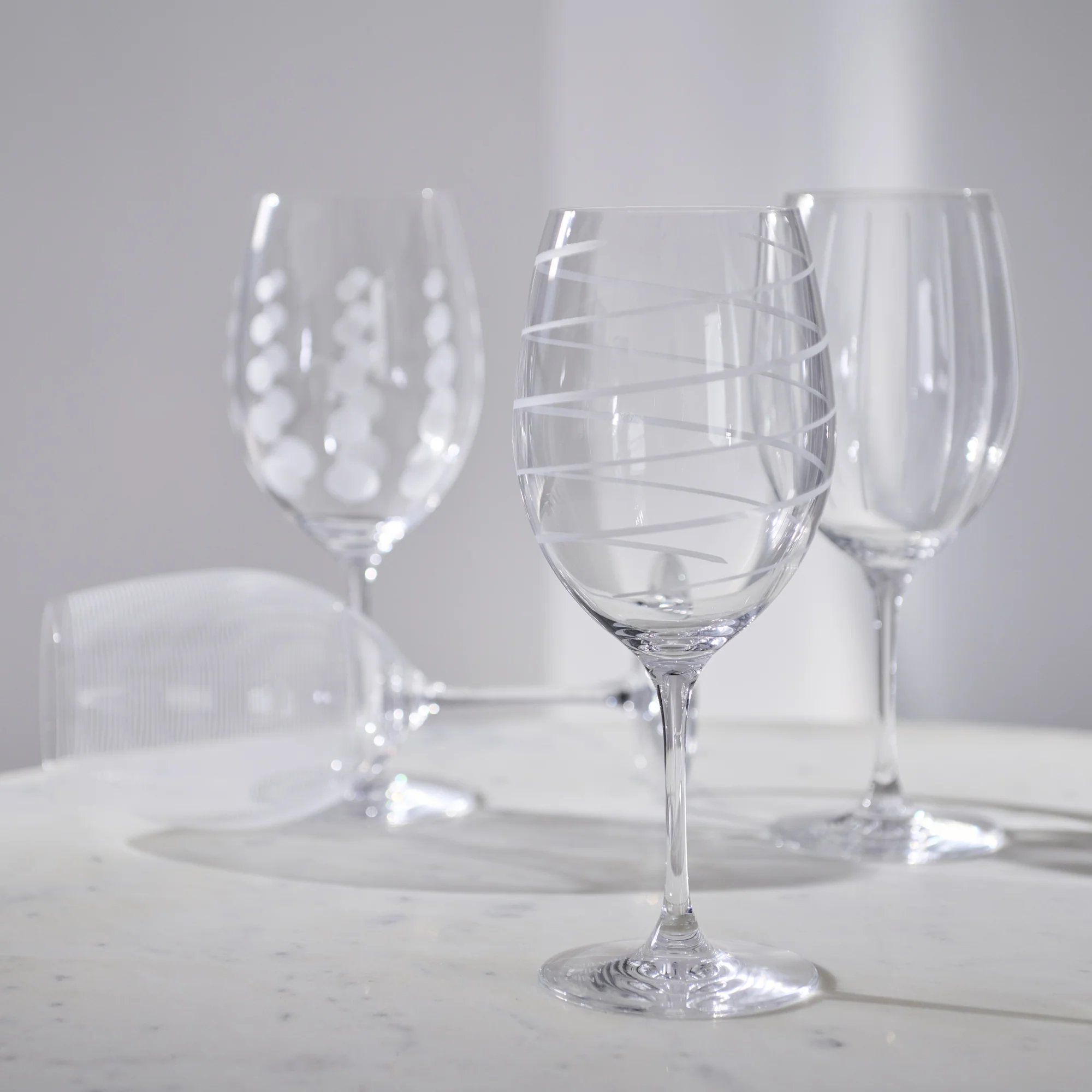 Mikasa Cheers Set of 4 White Wine - DISC Mikasa Cheers White Wine Glasses Set 4