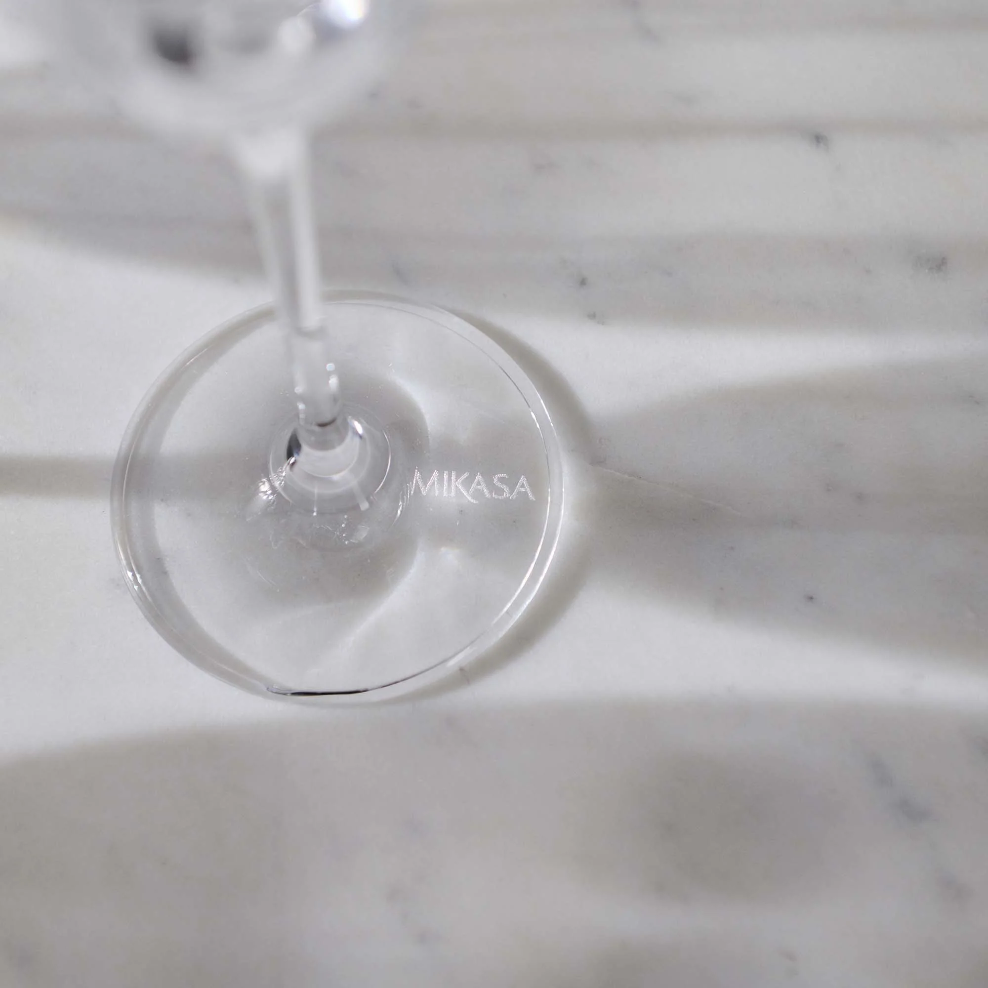 Mikasa Cheers Set of 4 White Wine - DISC Mikasa Cheers White Wine Glasses Set 4 - Image 3