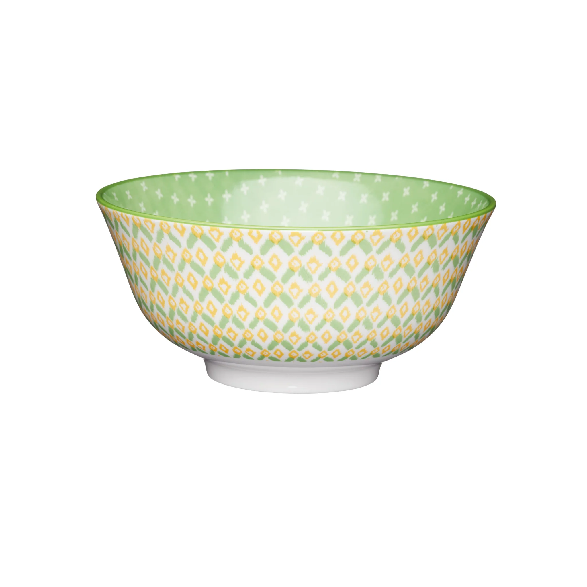 Mikasa Geometric Green Bowl - Mikasa Geometric Green Bowl 15.7CM - Image 3
