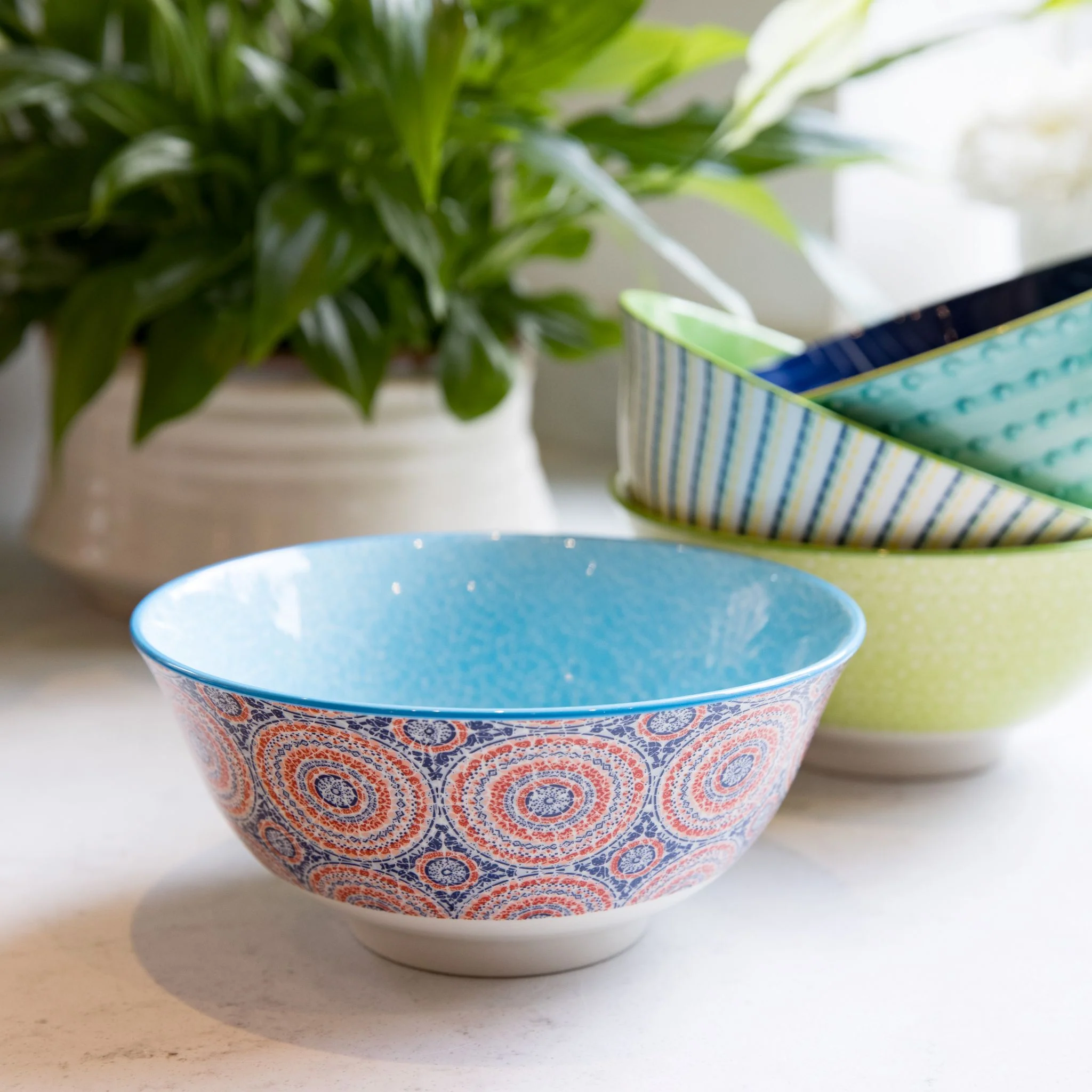 Mikasa Mosaic Bowl - Mikasa Mosaic Bowl 15.7CM