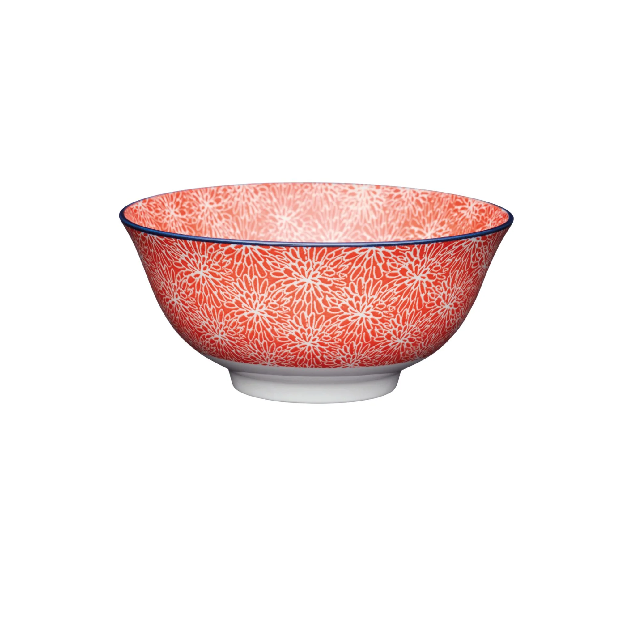 Mikasa Red Floral Bowl - Mikasa Red Floral Bowl 15.7CM - Image 3