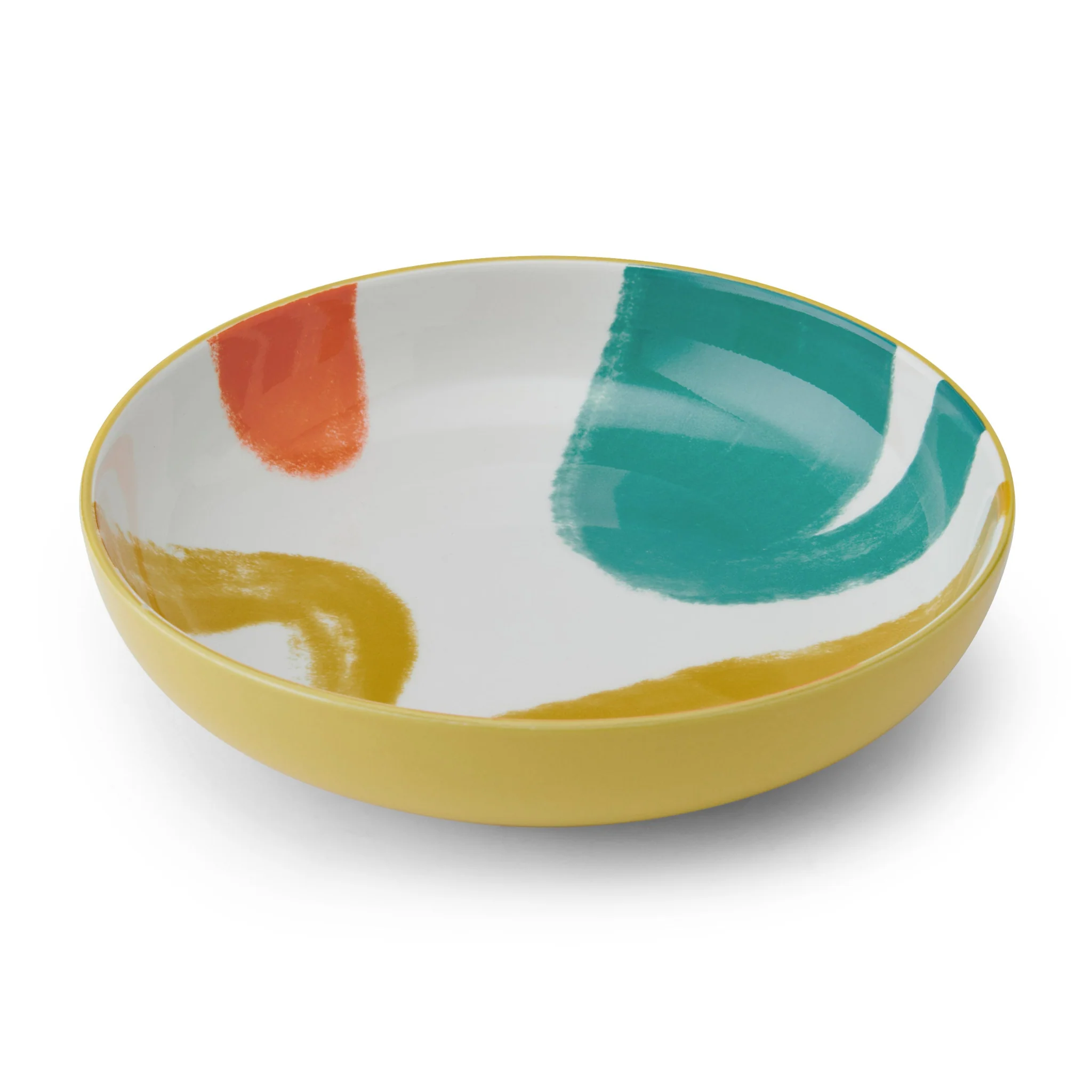 Mikasa Yellow Abstract Bow - Mikasa Yellow Abstract Bowl 21CM - Image 3