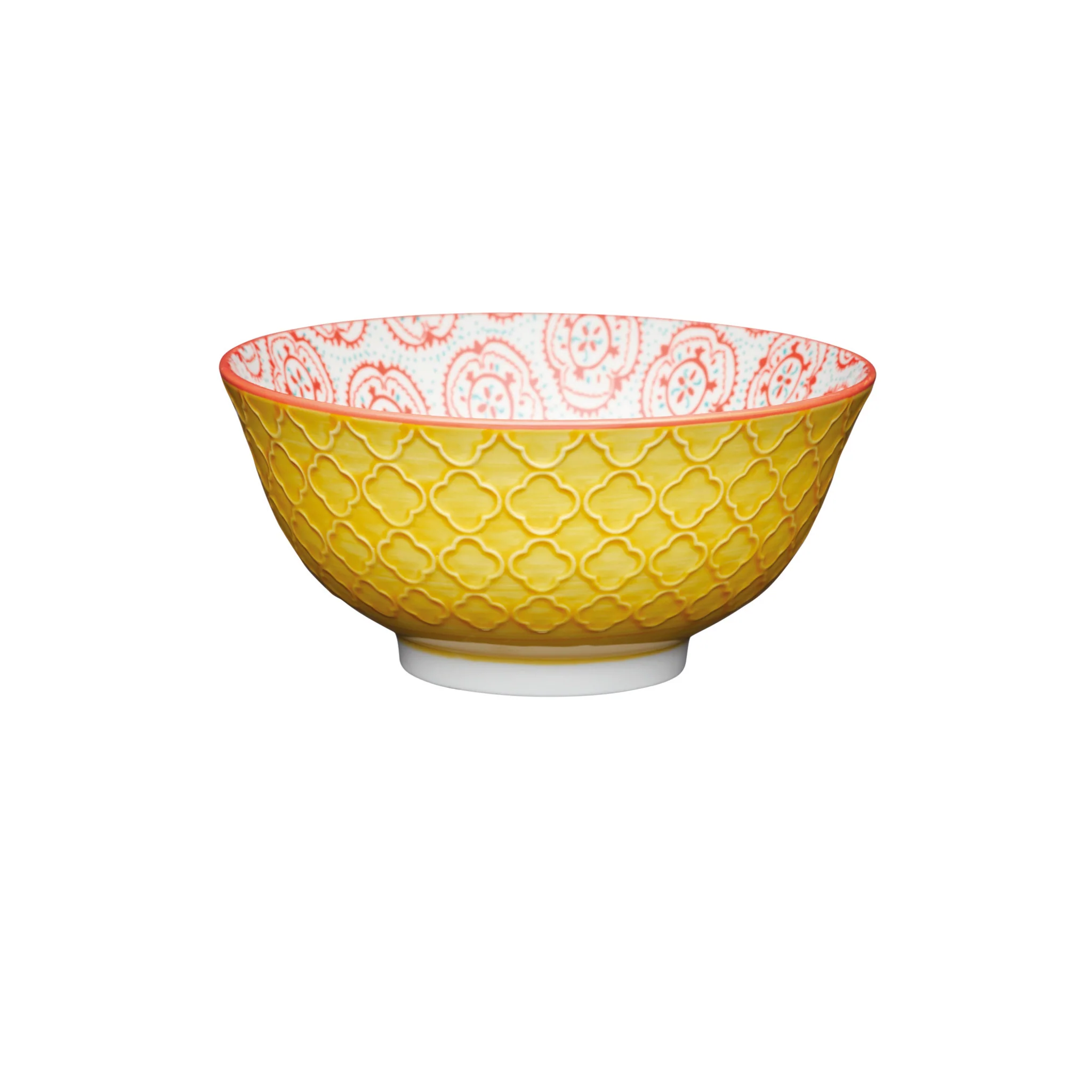 Mikasa Yellow Floral Bowl - Mikasa Yellow Floral Bowl 15.7CM - Image 3