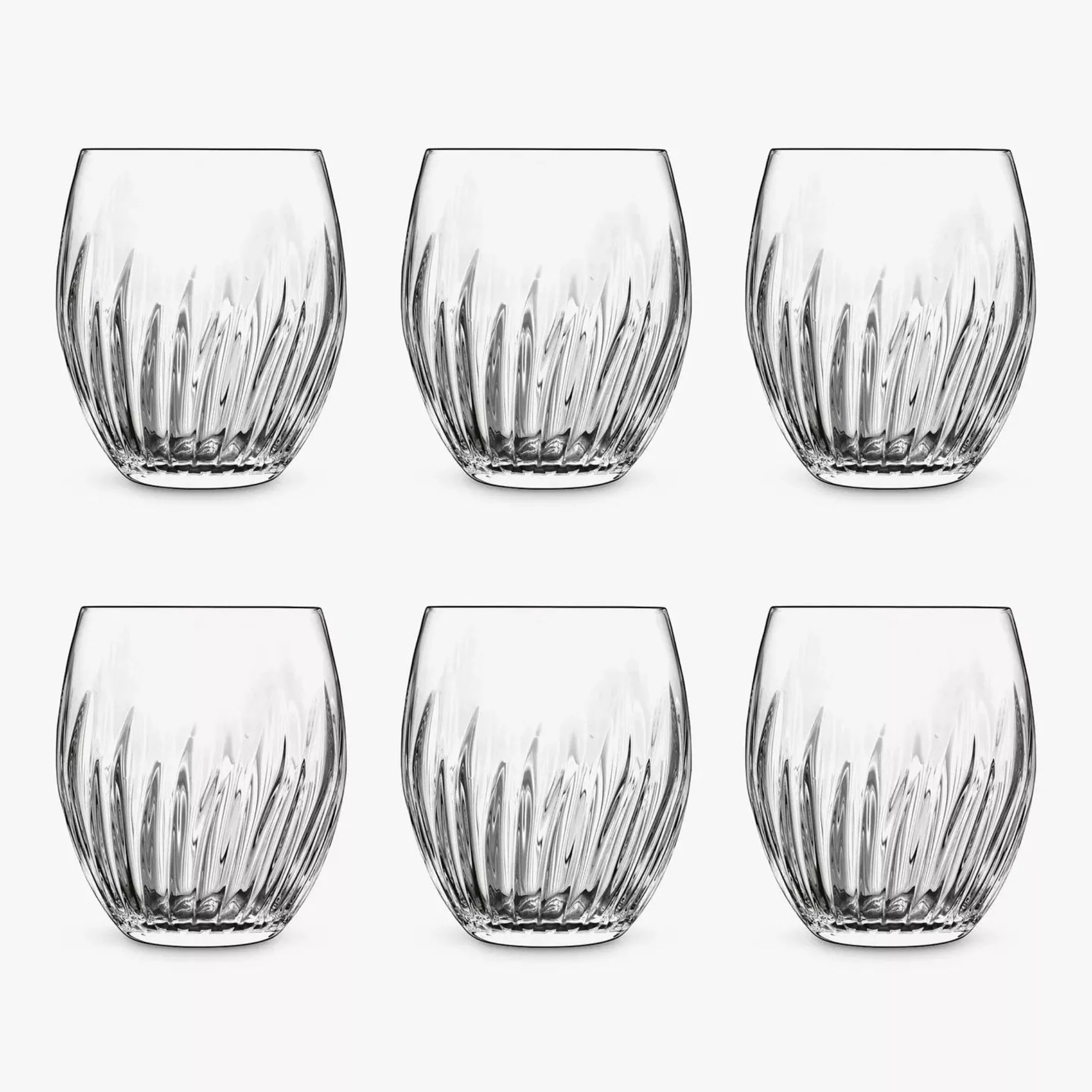 DISC Mixology Cocktail Ice Tumbler Glasses 6pk - Image 2