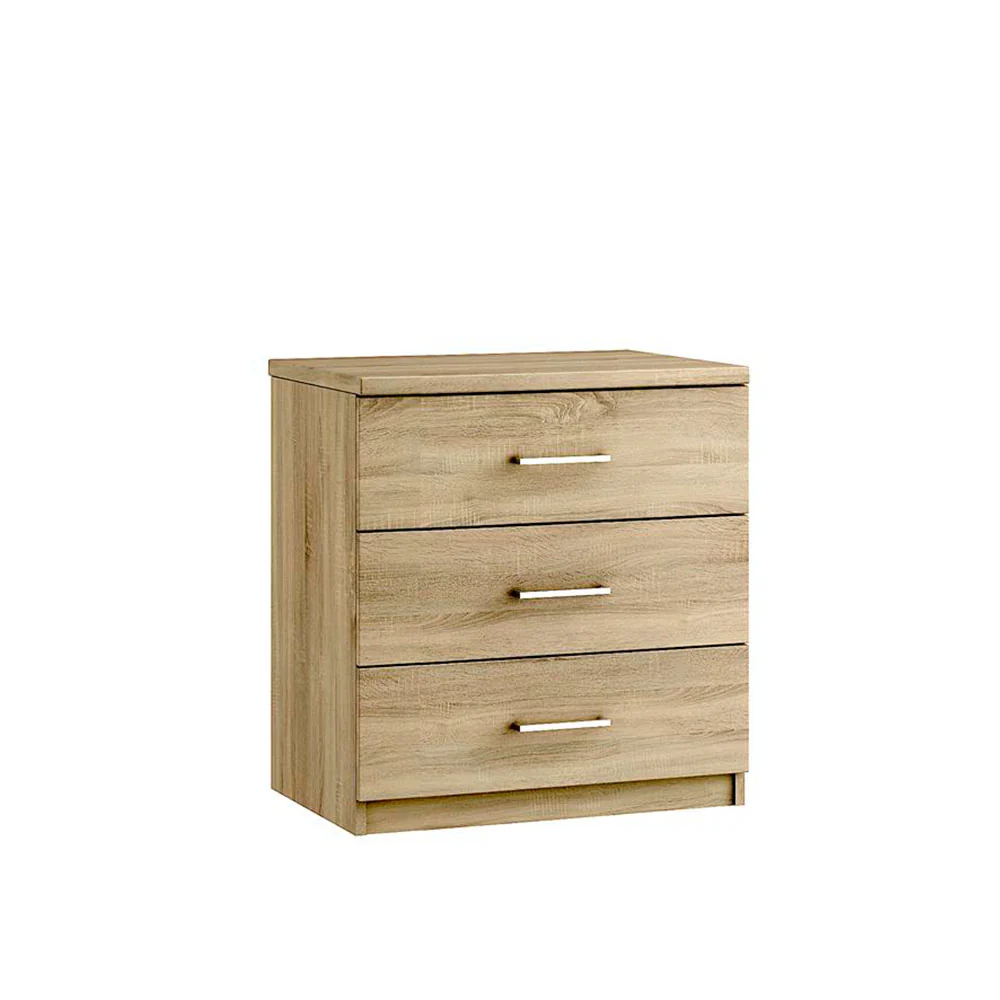 Modena 3 Drawer Midi Cabinet - 3 Drawer Midi Chest
