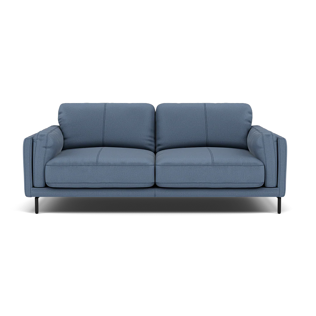 Morris Large 2 Seater Sofa - 2.25 Seater Compact Fabric - Image 13