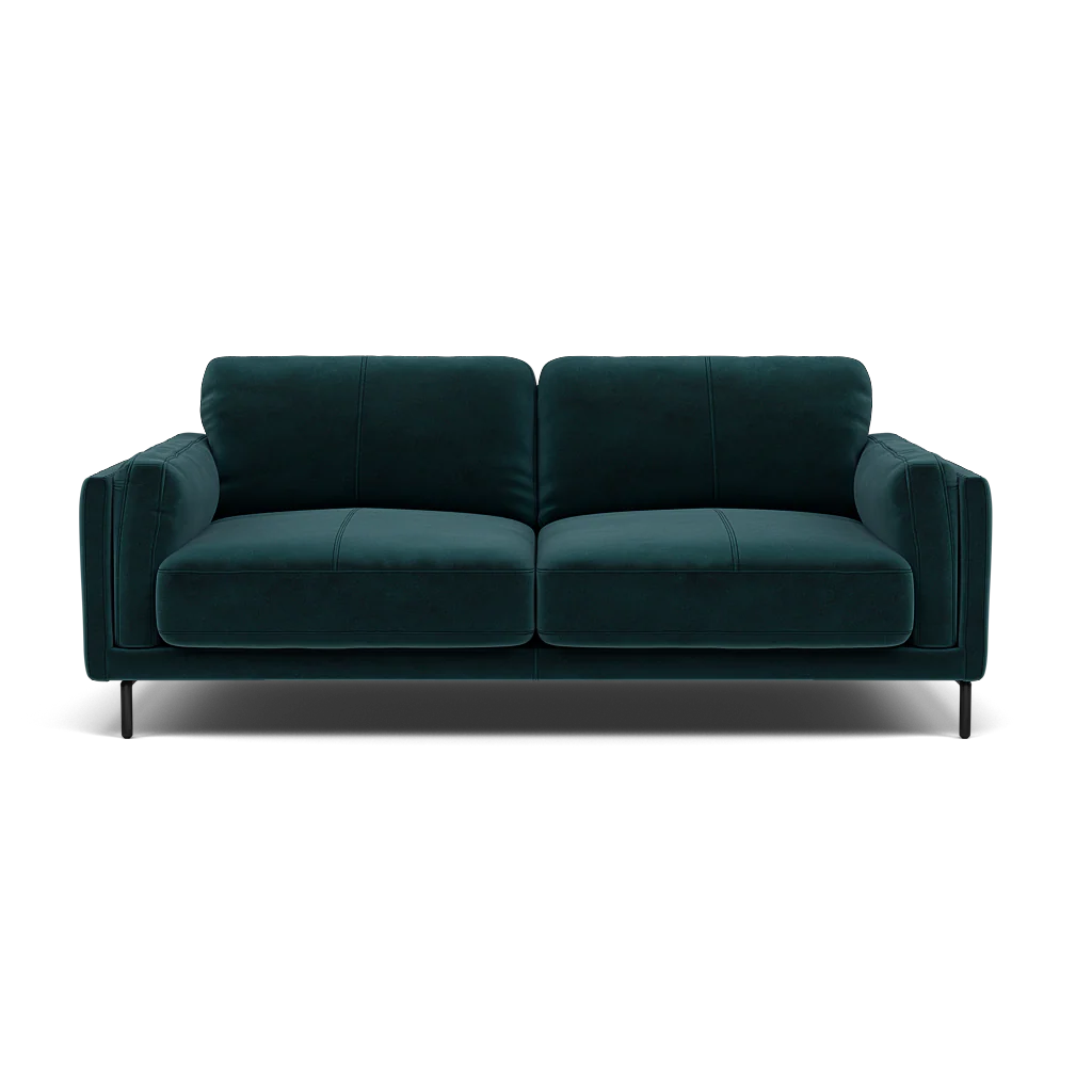 Morris Large 2 Seater Sofa - 2.25 Seater Compact Fabric - Image 18