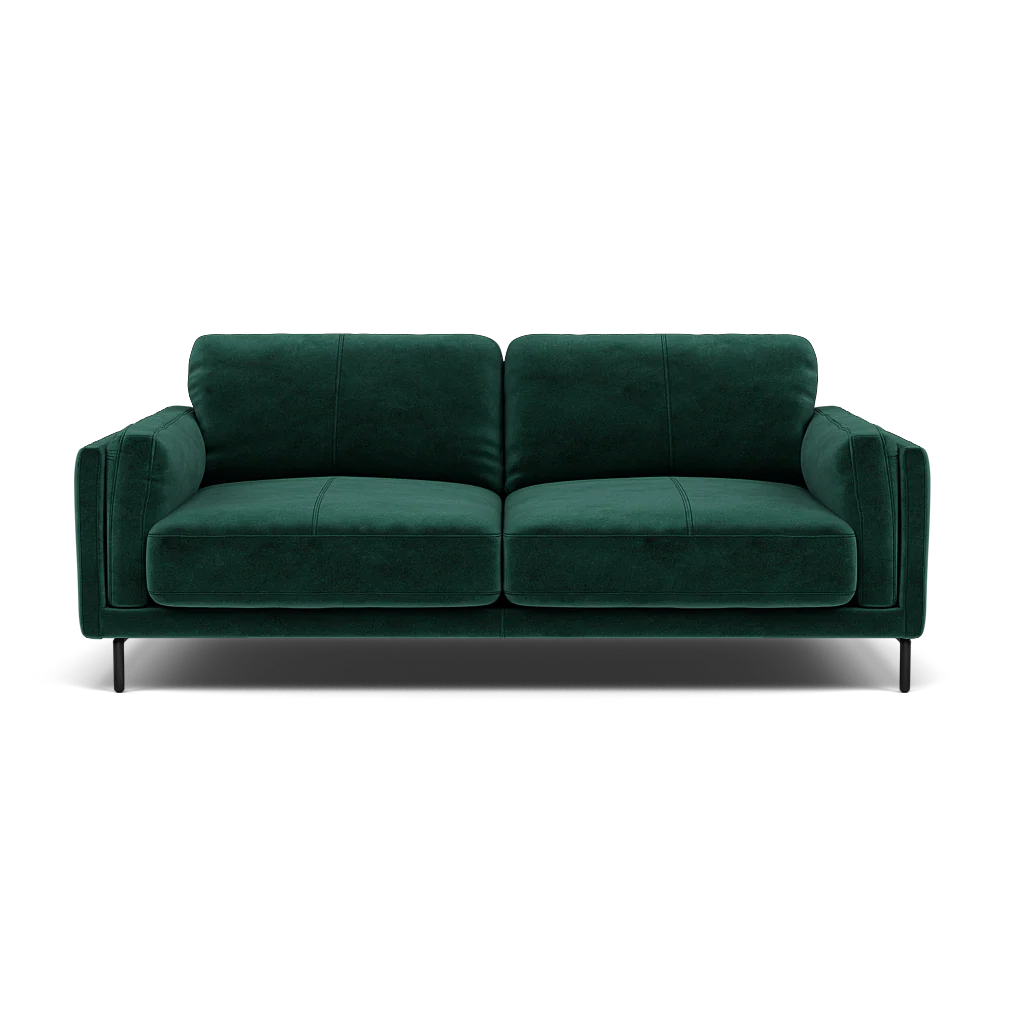 Morris Large 2 Seater Sofa - 2.25 Seater Compact Fabric - Image 19