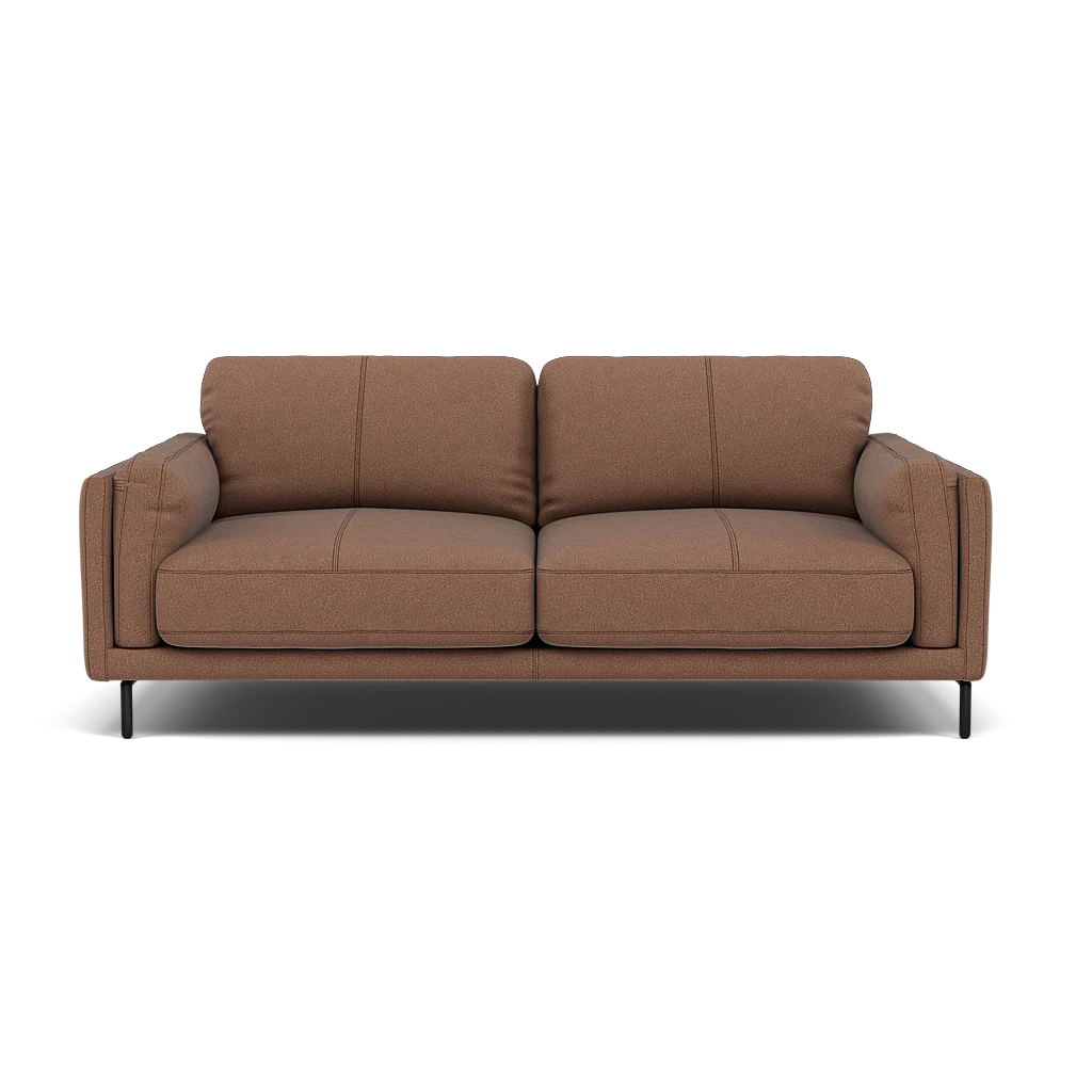 Morris Large 2 Seater Sofa - 2.25 Seater Compact Fabric - Image 8