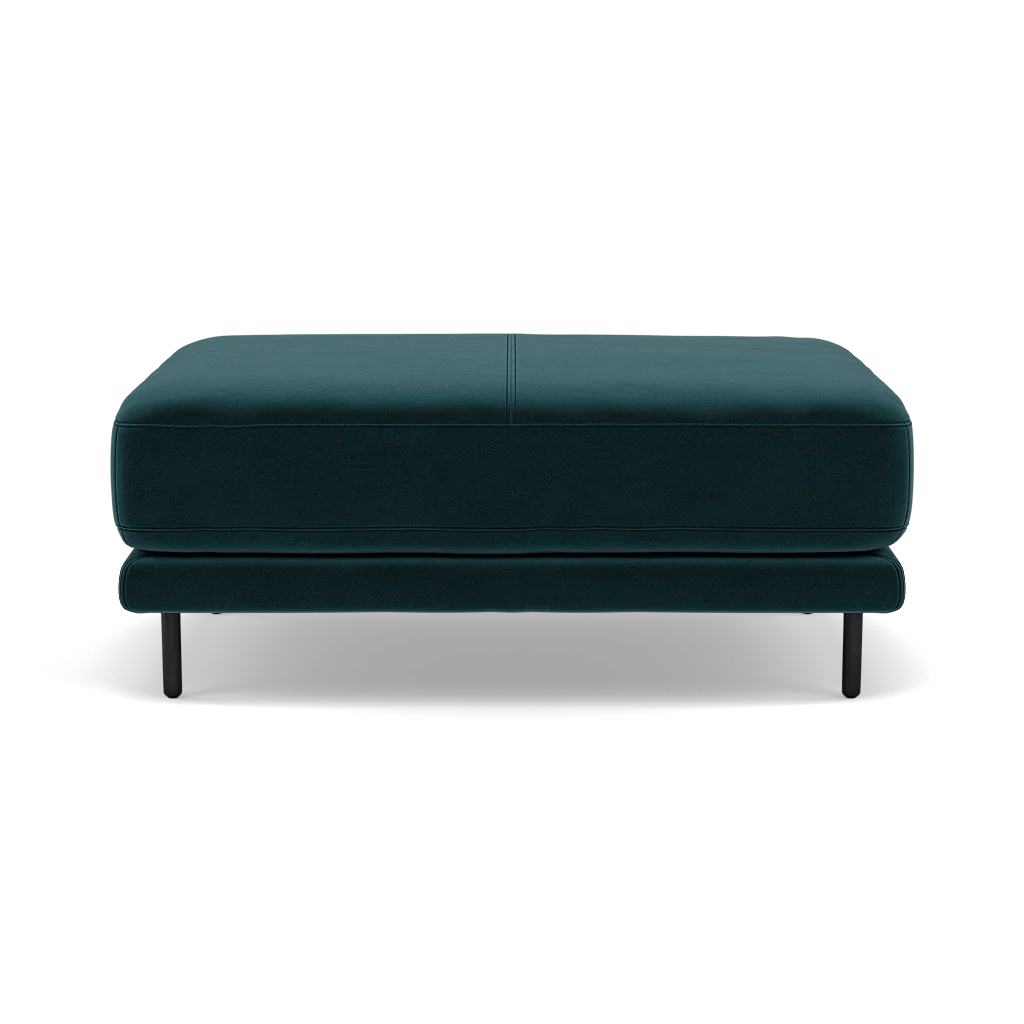 Morris Large Footstool - Rectangular footstool A Fabric - Image 16