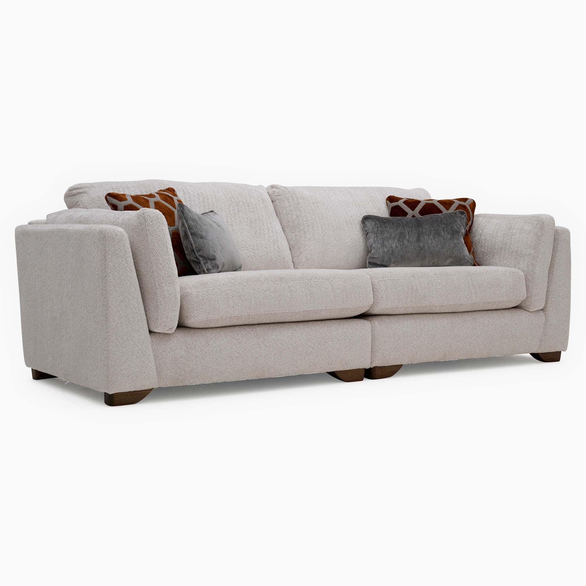 Napier 4 Seater Sofa - 4 Seater Sofa Fabric - Image 4