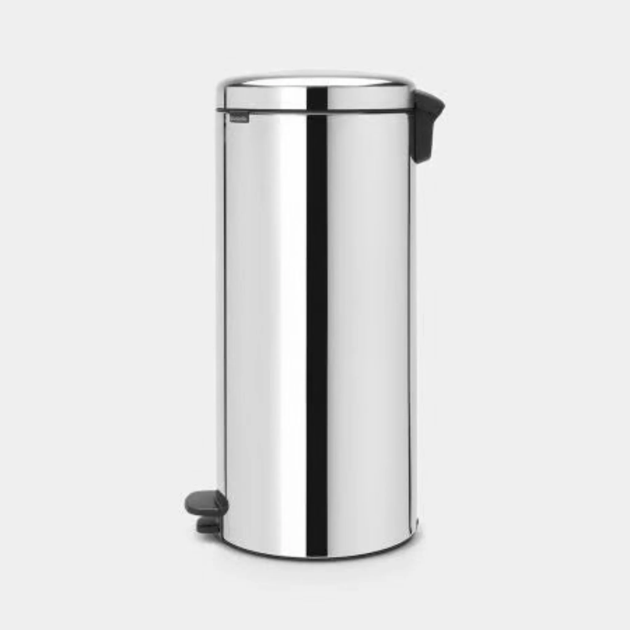New Icon Pedal Bin Brilliant Steel 30L - Image 3