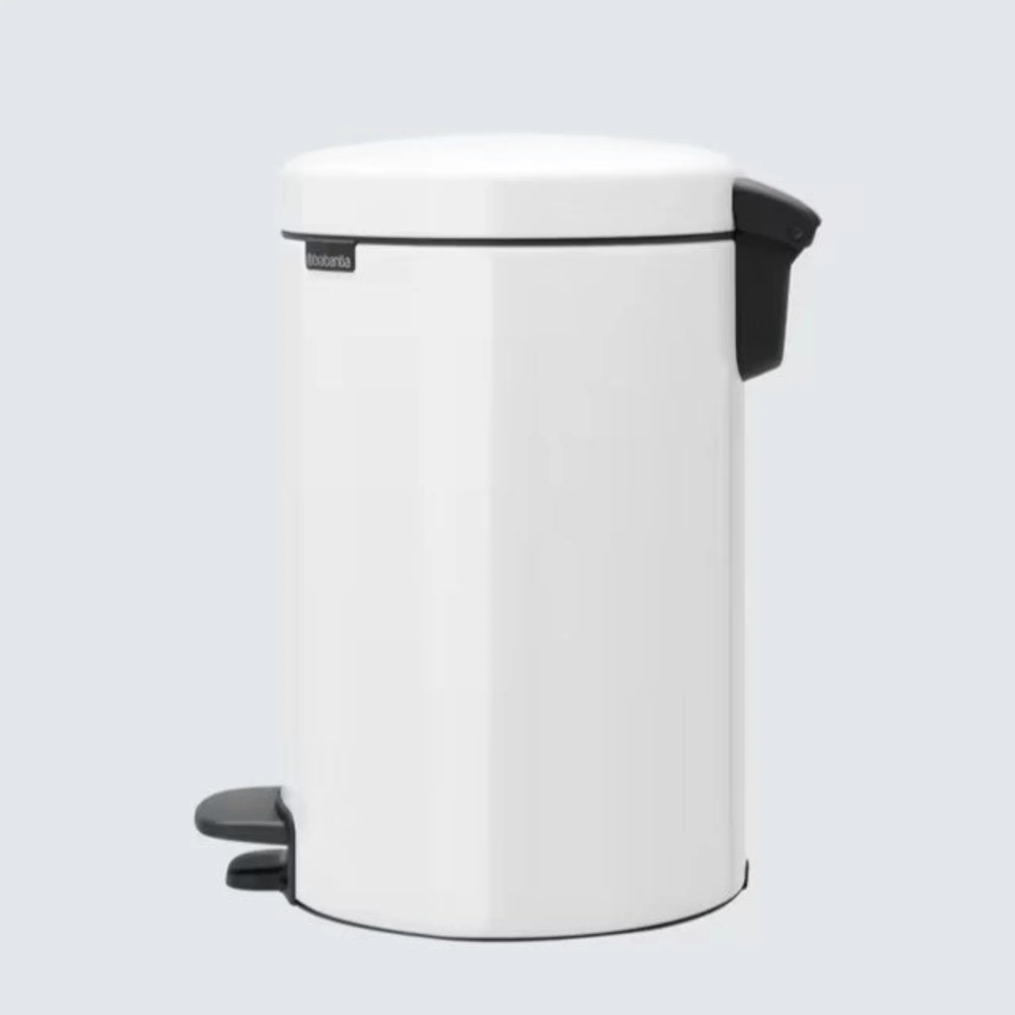 New Icon Pedal Bin White 12L - Image 3