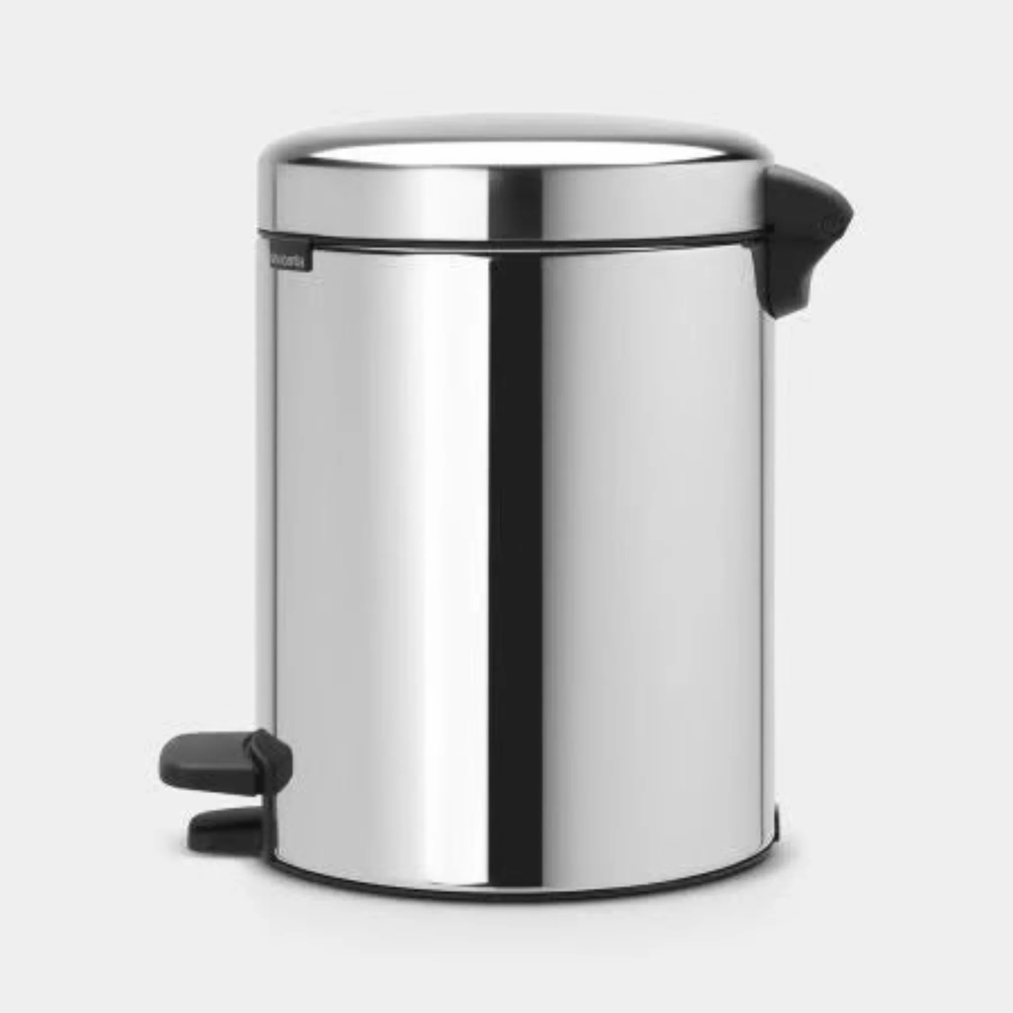 NewIcon Pedal Bin Brilliant Steel 5L - Image 3