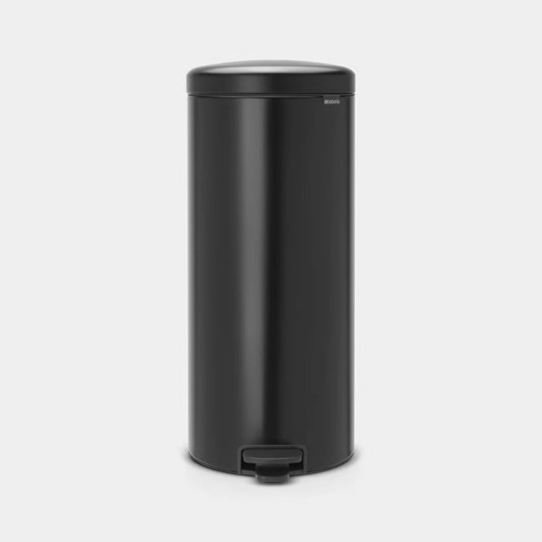 Newicon Pedal Bin Matt Black 30L