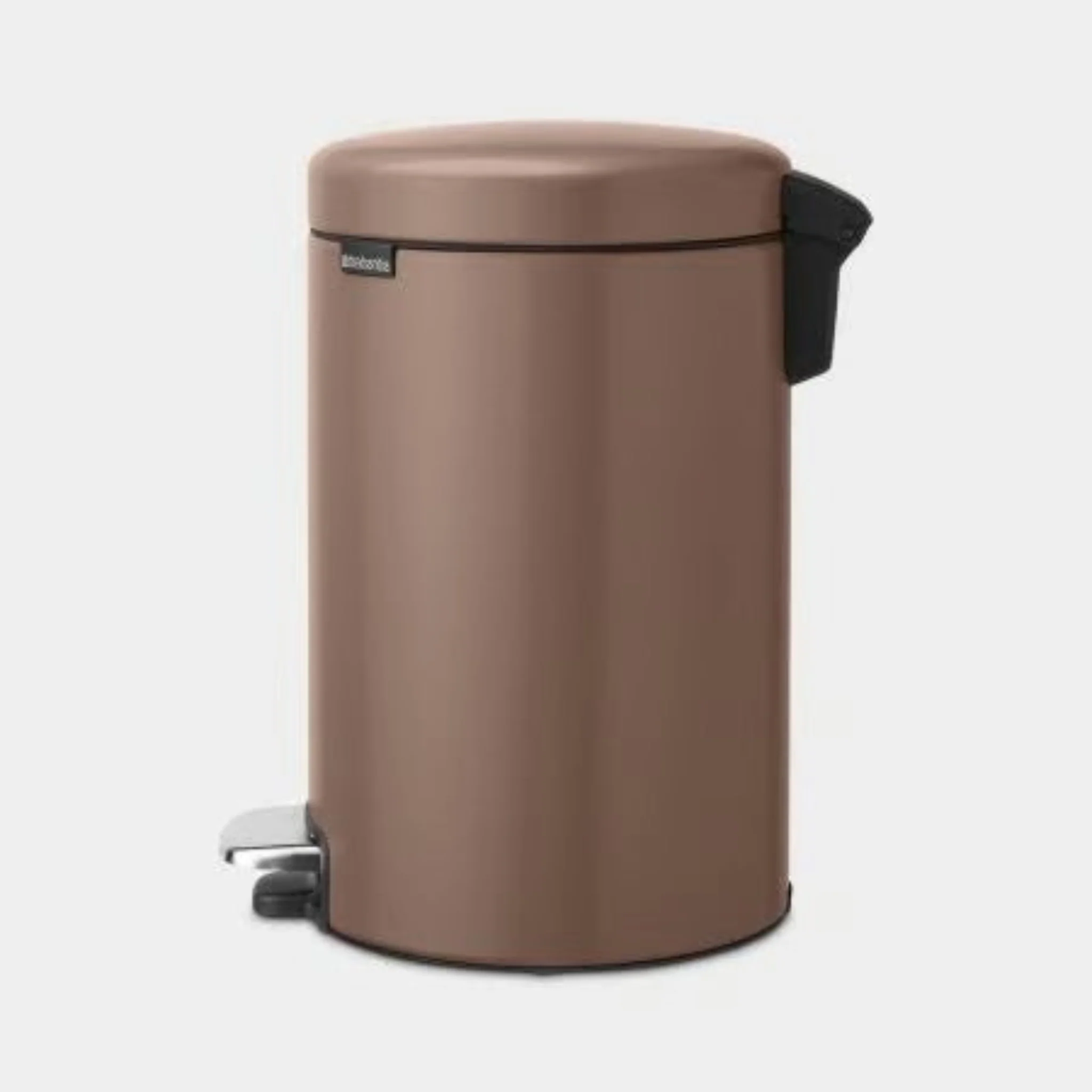 NewIcon Pedal Bin Satin Taupe 12L - Image 3