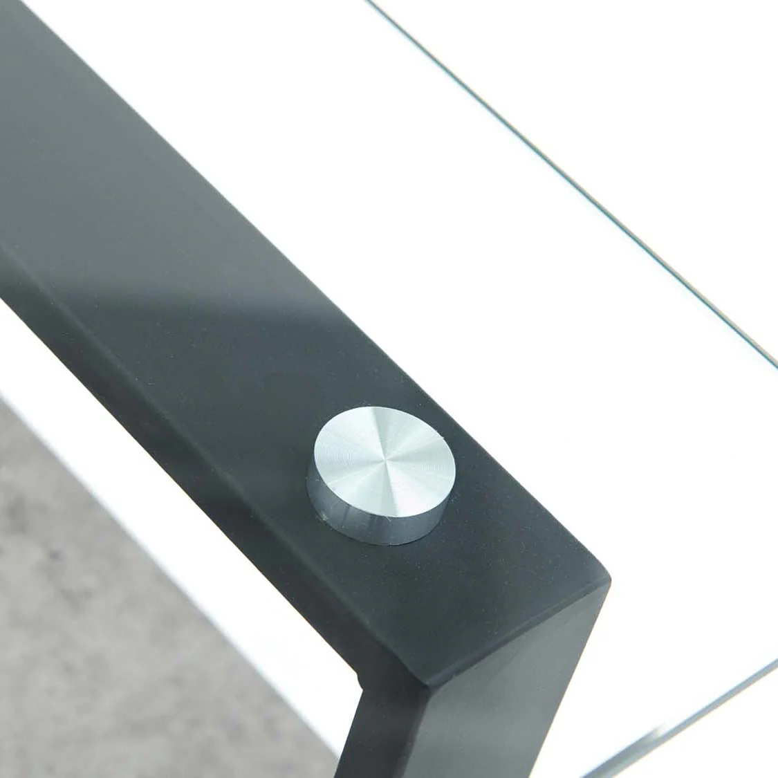 Newton Side Table - End Table Light Concrete - Image 5