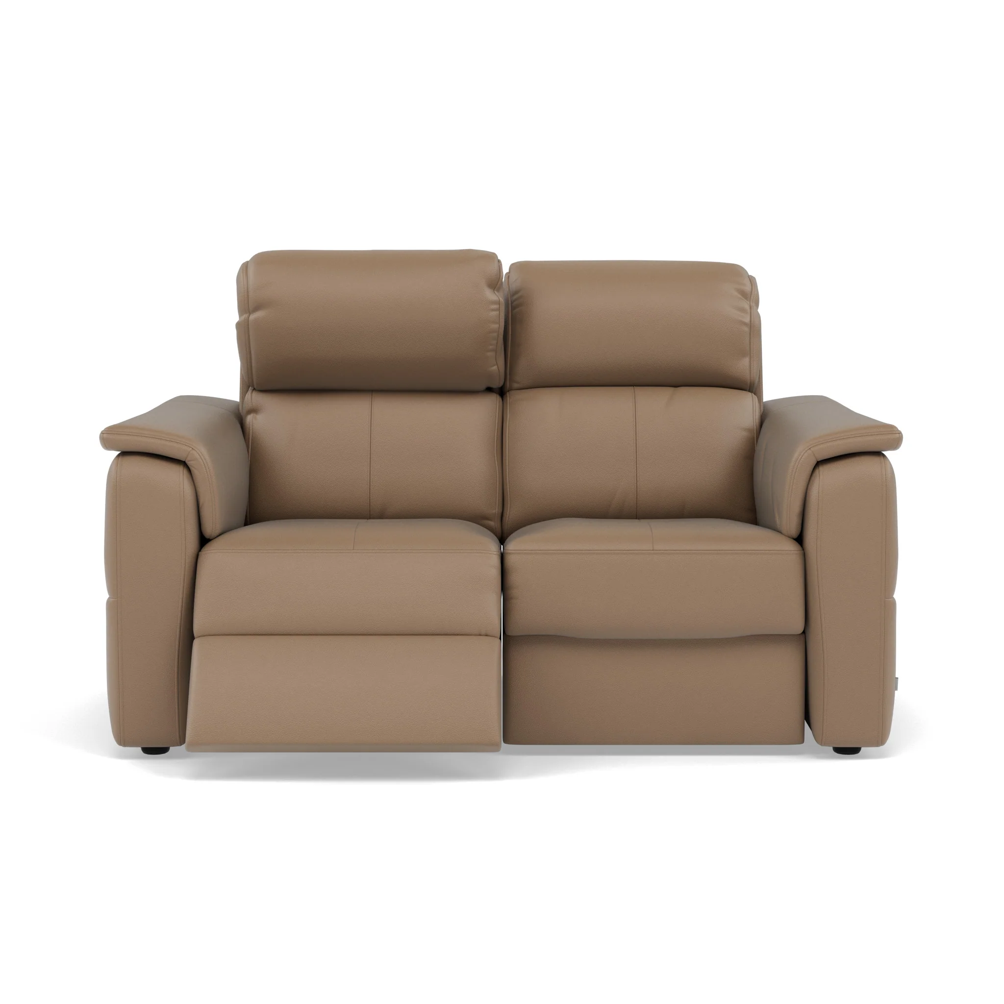 Nicoletti Giacomo 2 Seater Recliner Sofa - 2 Seater Sofa Power Recl Lumber Support CB Torello - Power With Power Headrest Footrest Lumbar & USB