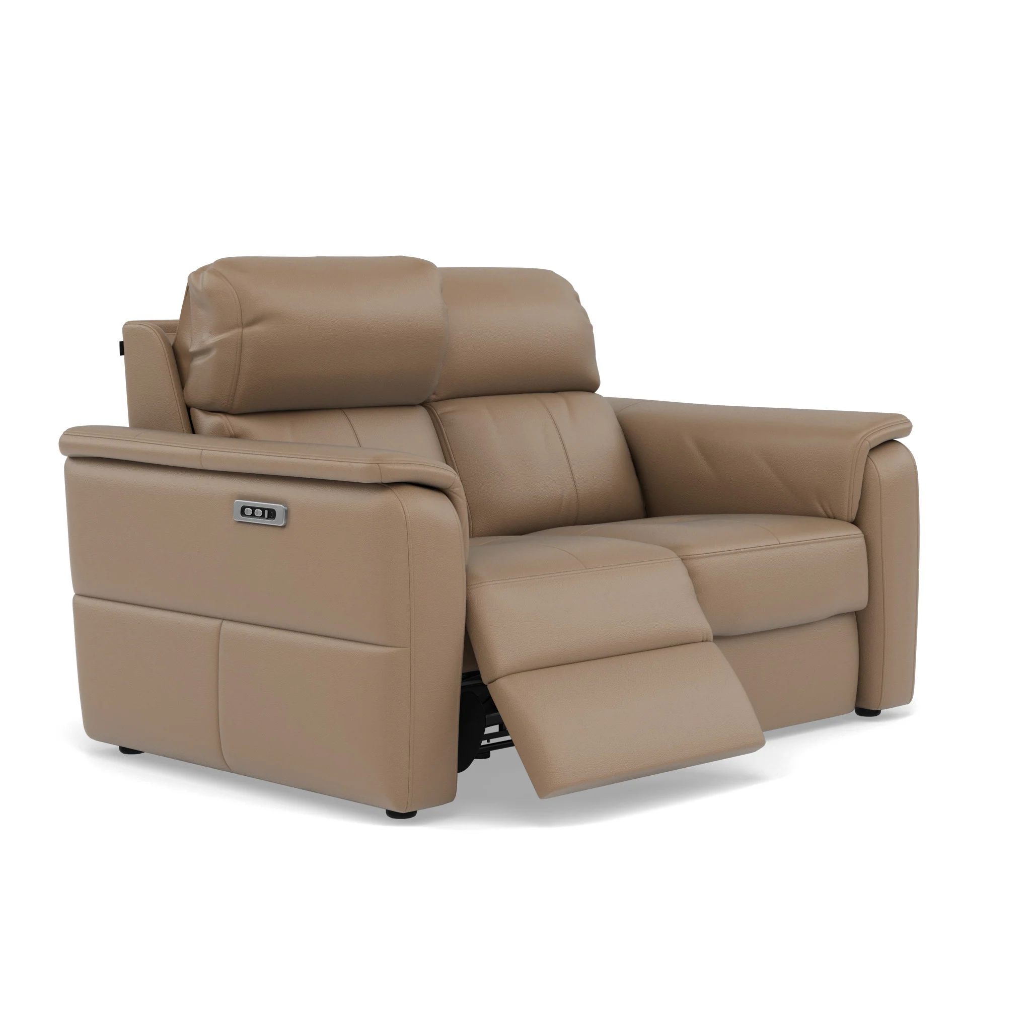 Nicoletti Giacomo 2 Seater Recliner Sofa - 2 Seater Sofa Power Recl Lumber Support CB Torello - Power With Power Headrest Footrest Lumbar & USB - Image 3
