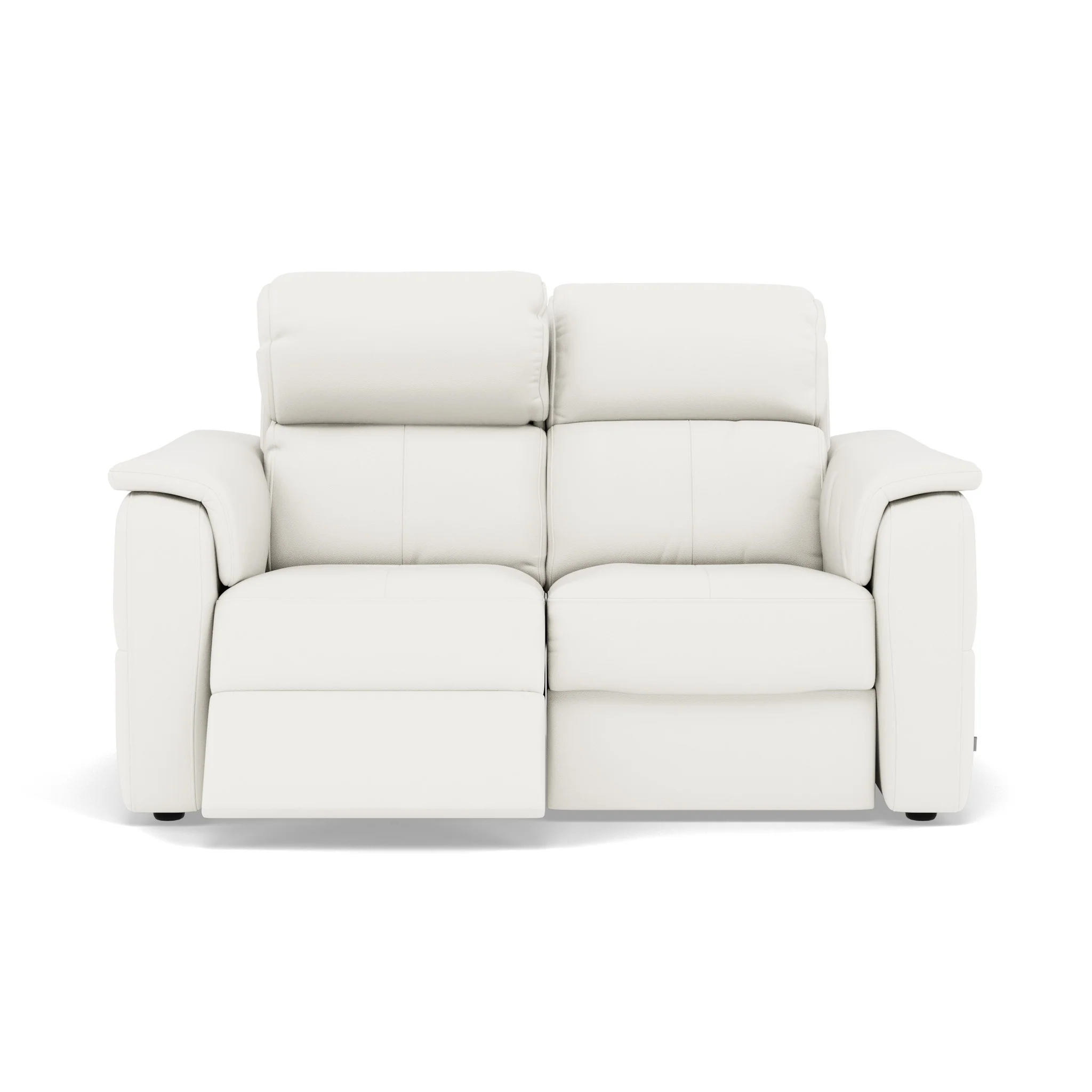 Nicoletti Giacomo 2 Seater Recliner Sofa - 2 Seater Sofa Power Recl Lumber Support CK Botero - Power With Power Headrest Footrest Lumbar & USB