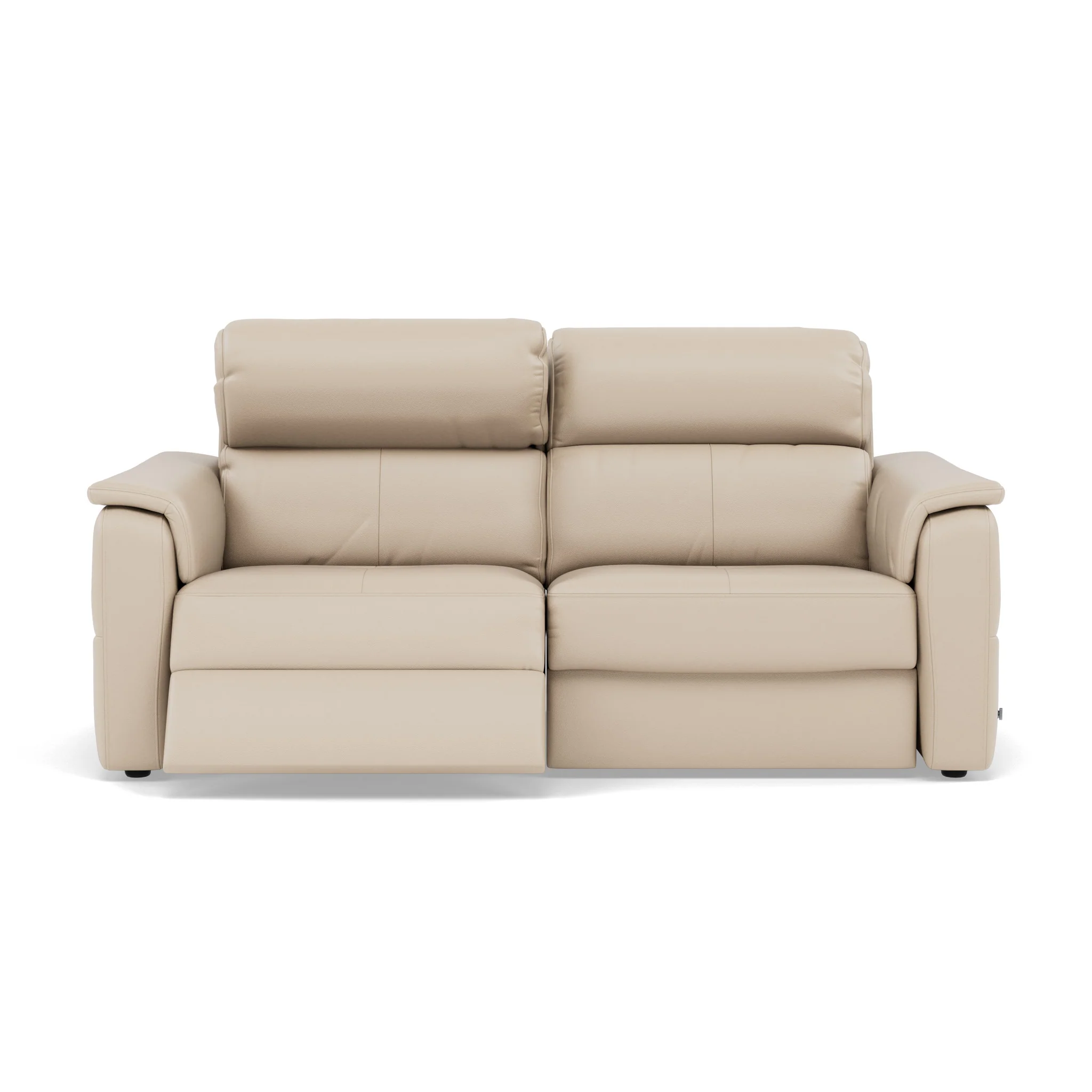 Nicoletti Giacomo 3 Seater Recliner Sofa - 3 Seater Sofa Power Recl Lumber Support CK Botero - Power With Power Headrest Footrest Lumbar & USB - Image 3