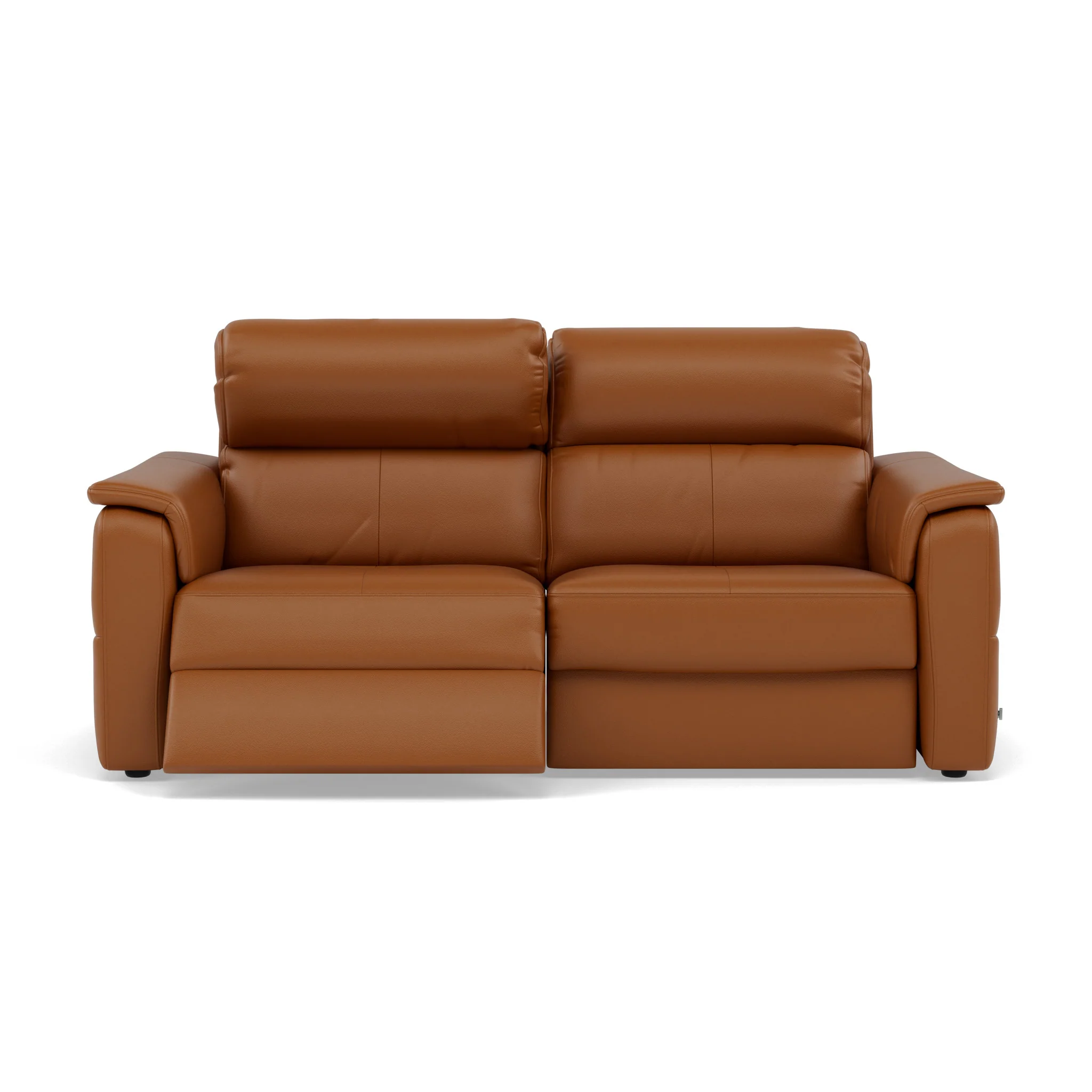 Nicoletti Giacomo 3 Seater Recliner Sofa - 3 Seater Sofa Power Recl Lumber Support CK Botero - Power With Power Headrest Footrest Lumbar & USB - Image 4