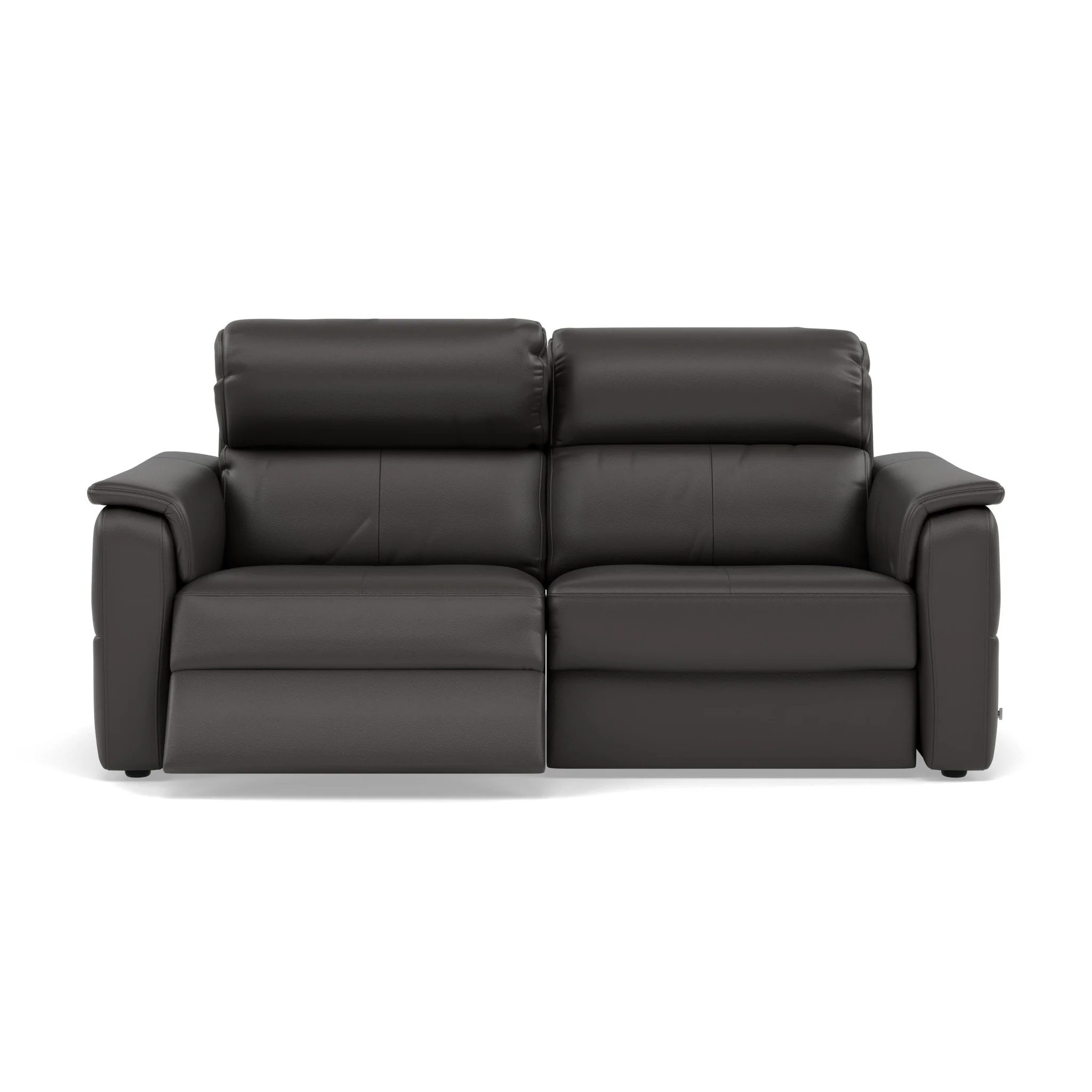 Nicoletti Giacomo 3 Seater Recliner Sofa - 3 Seater Sofa Power Recl Lumber Support CK Botero - Power With Power Headrest Footrest Lumbar & USB - Image 7
