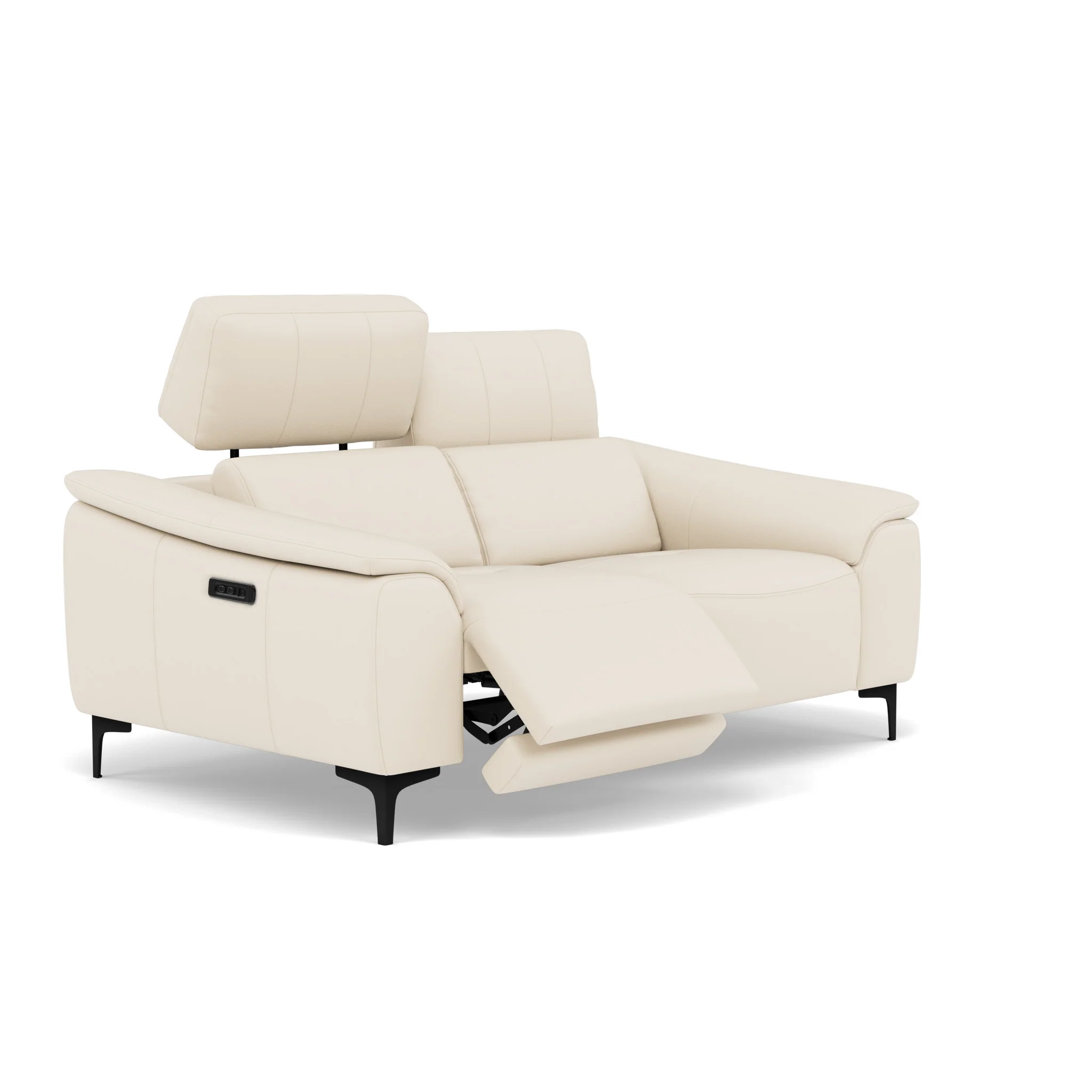 Nicoletti La Scala 2 Seater Sofa Power Recliner Lumbar Support   - 2 Seater Sofa Power Recl Lumber Support CB Torello - Power With Power Headrest Footrest Lumbar & USB - Image 3
