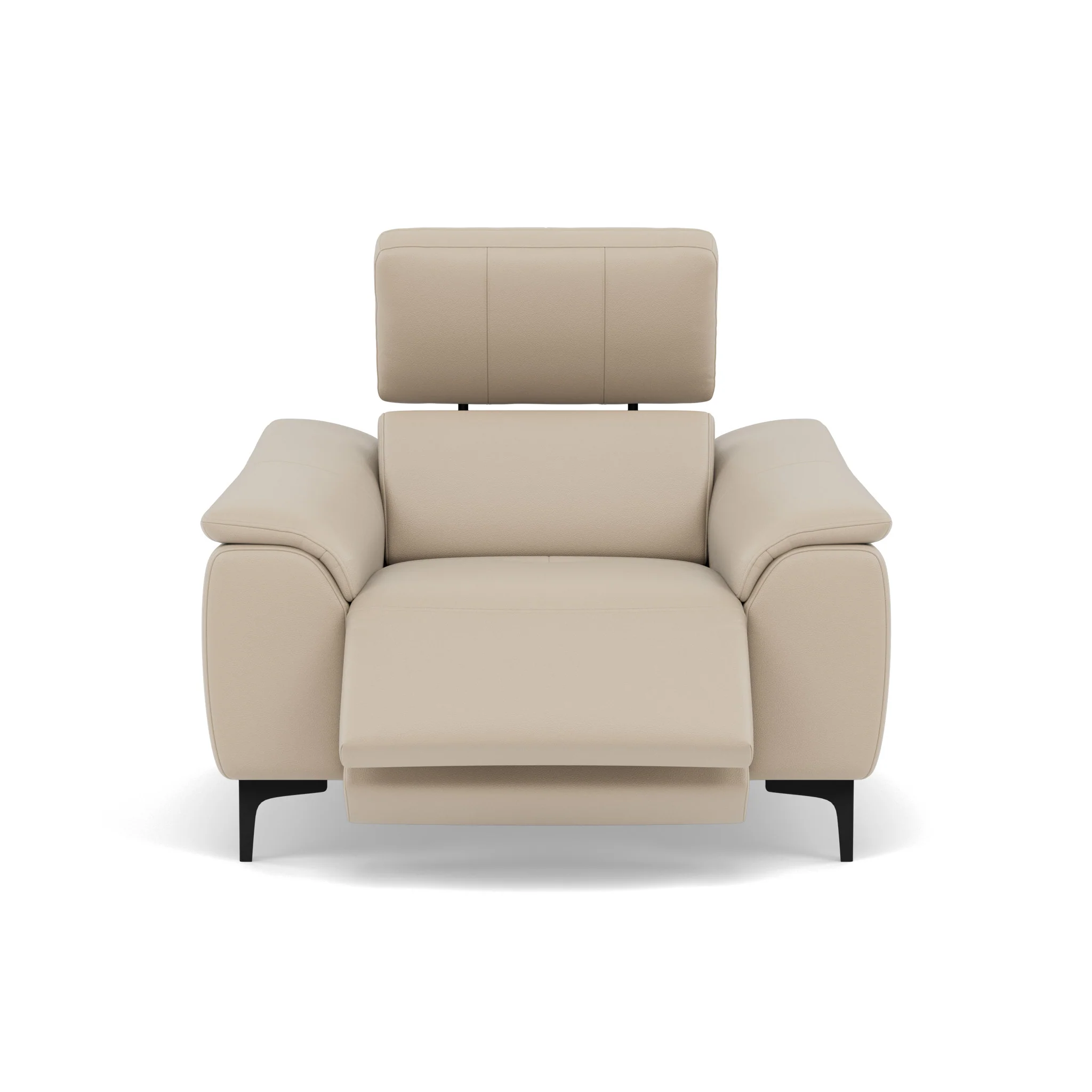 Nicoletti La Scala Power Recliner Chair Lumbar Support - Power Recliner Chair Lumber Support CB Torello - Power With Power Headrest Footrest Lumbar & USB - Image 5