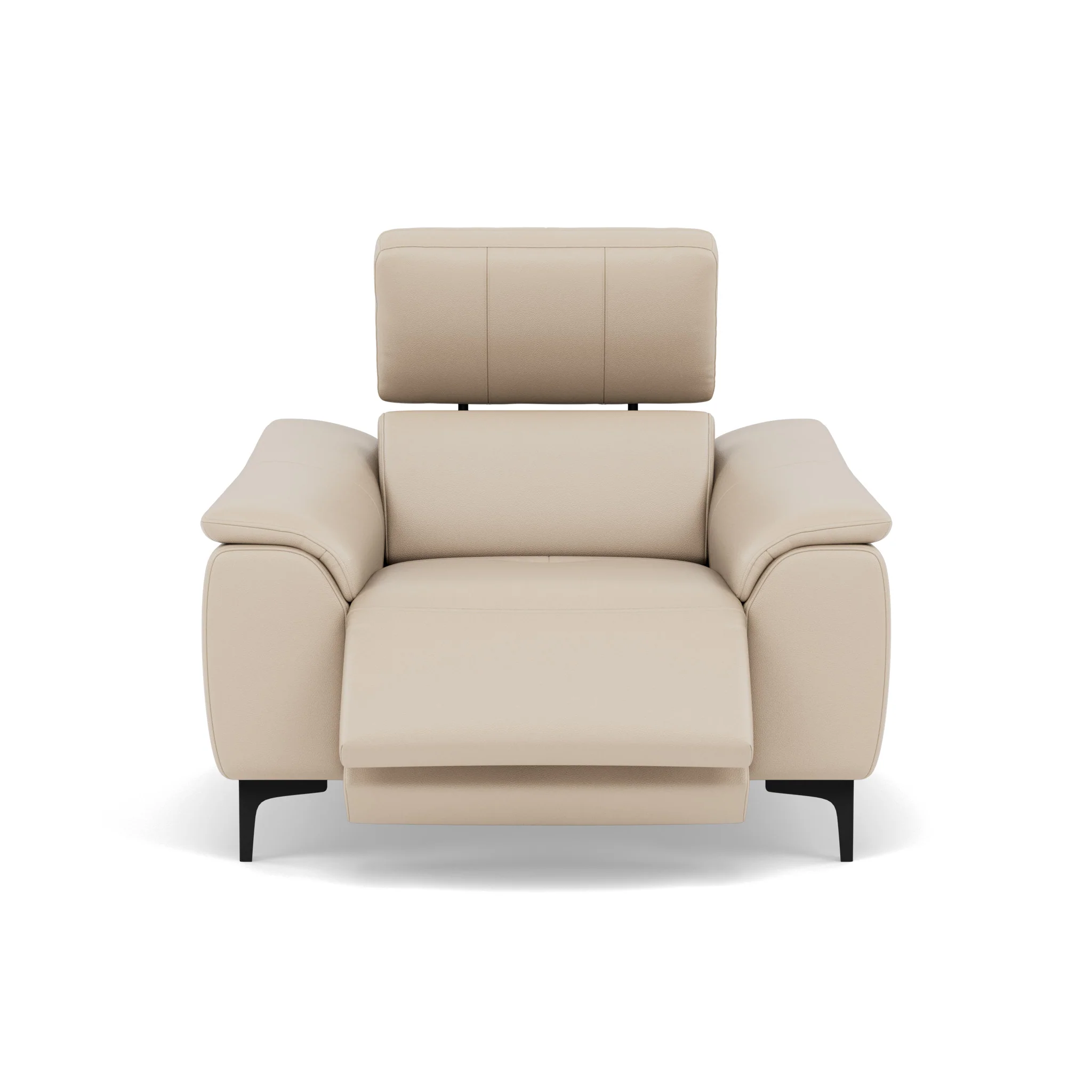 Nicoletti La Scala Power Recliner Chair Lumbar Support - Power Recliner Chair Lumber Support CK Botero - Power With Power Headrest Footrest Lumbar & USB - Image 2