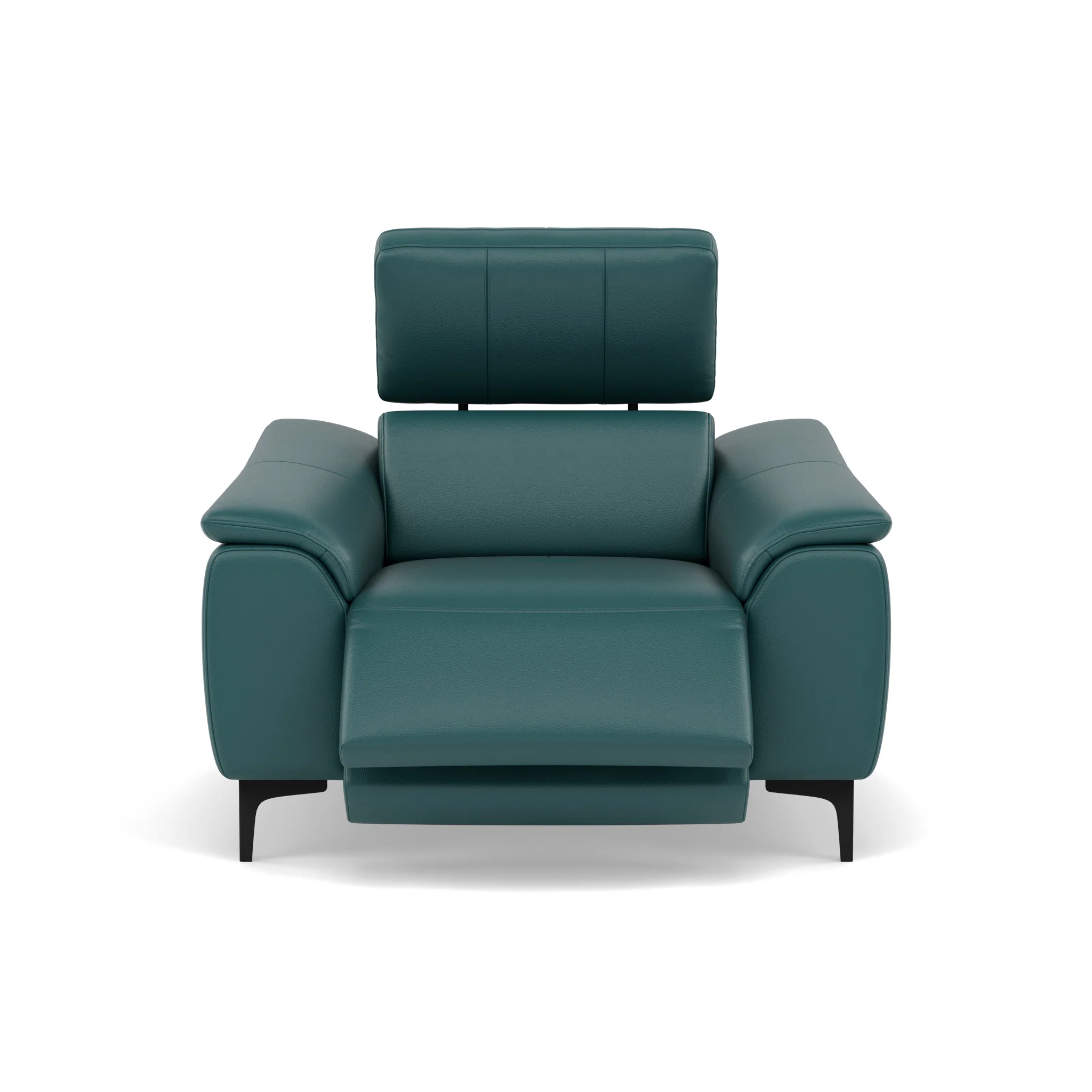 Nicoletti La Scala Power Recliner Chair Lumbar Support - Power Recliner Chair Lumber Support CK Botero - Power With Power Headrest Footrest Lumbar & USB - Image 4