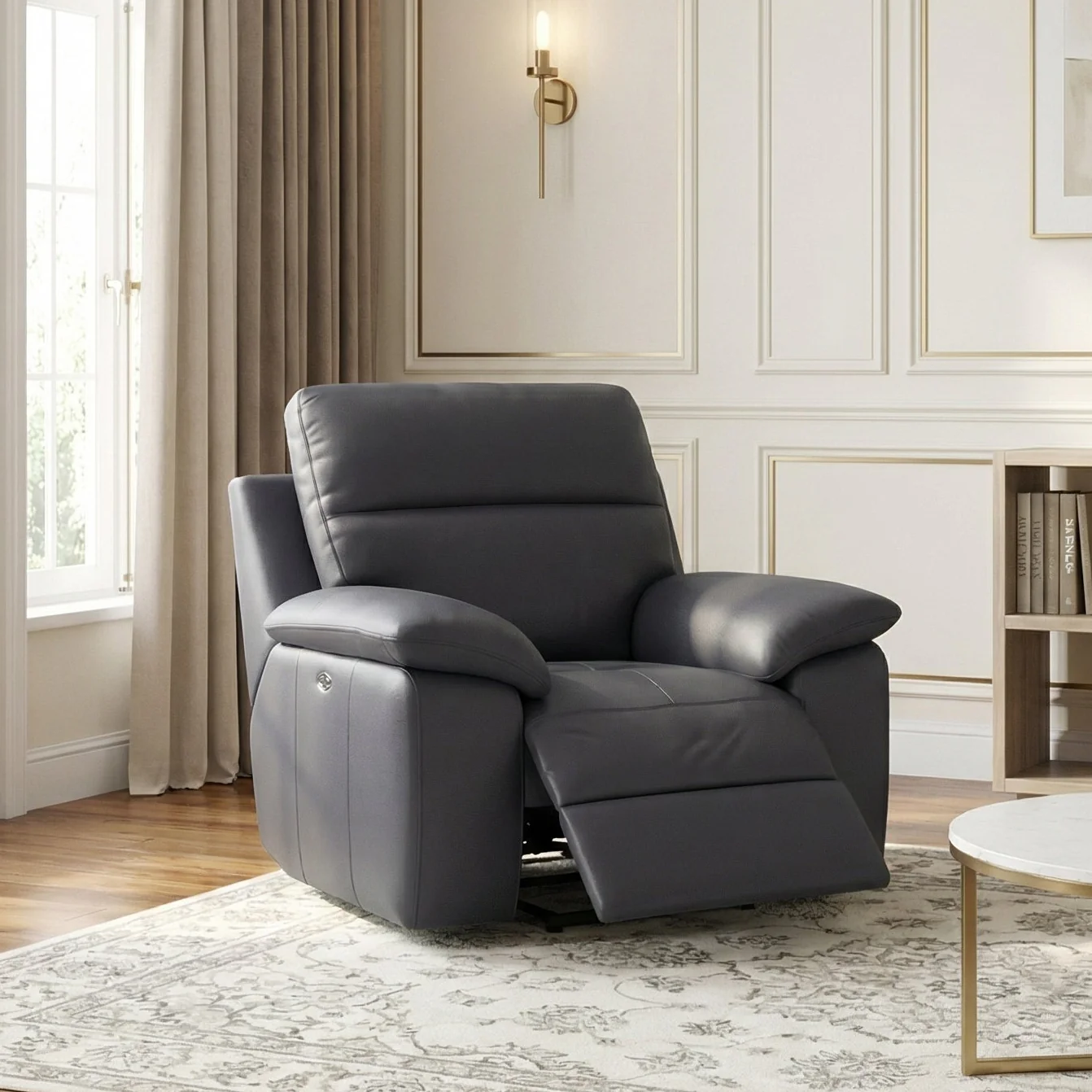 Nicoletti Vivaldi II Recliner Armchair - Power Recliner Chair CB Torello - Power Recliner - Image 2