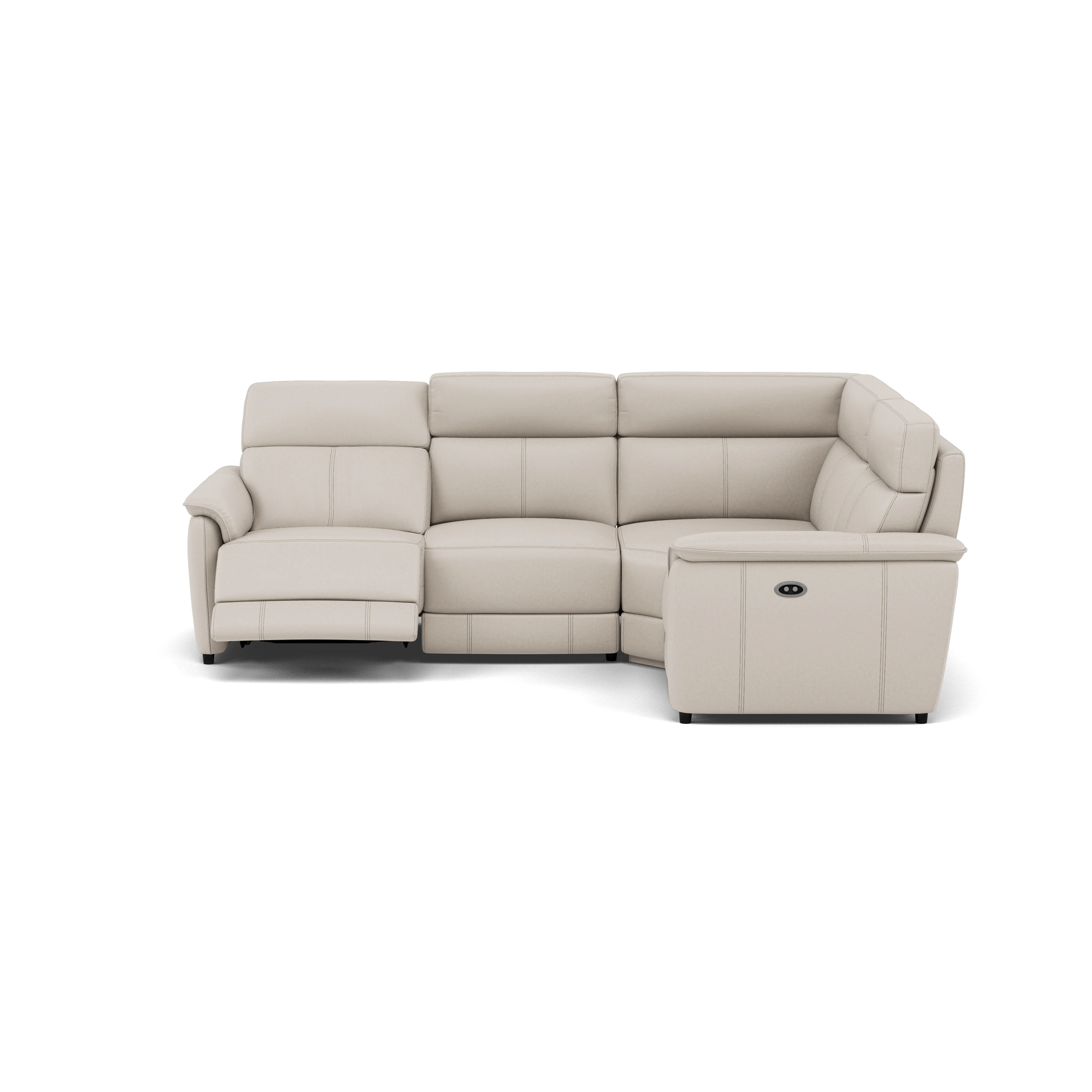Orkney Small Corner Recliner Sofa - Combination 7 2.5 Corner 1.25 Power Cat 20S - Power Recliner with USB - Image 3