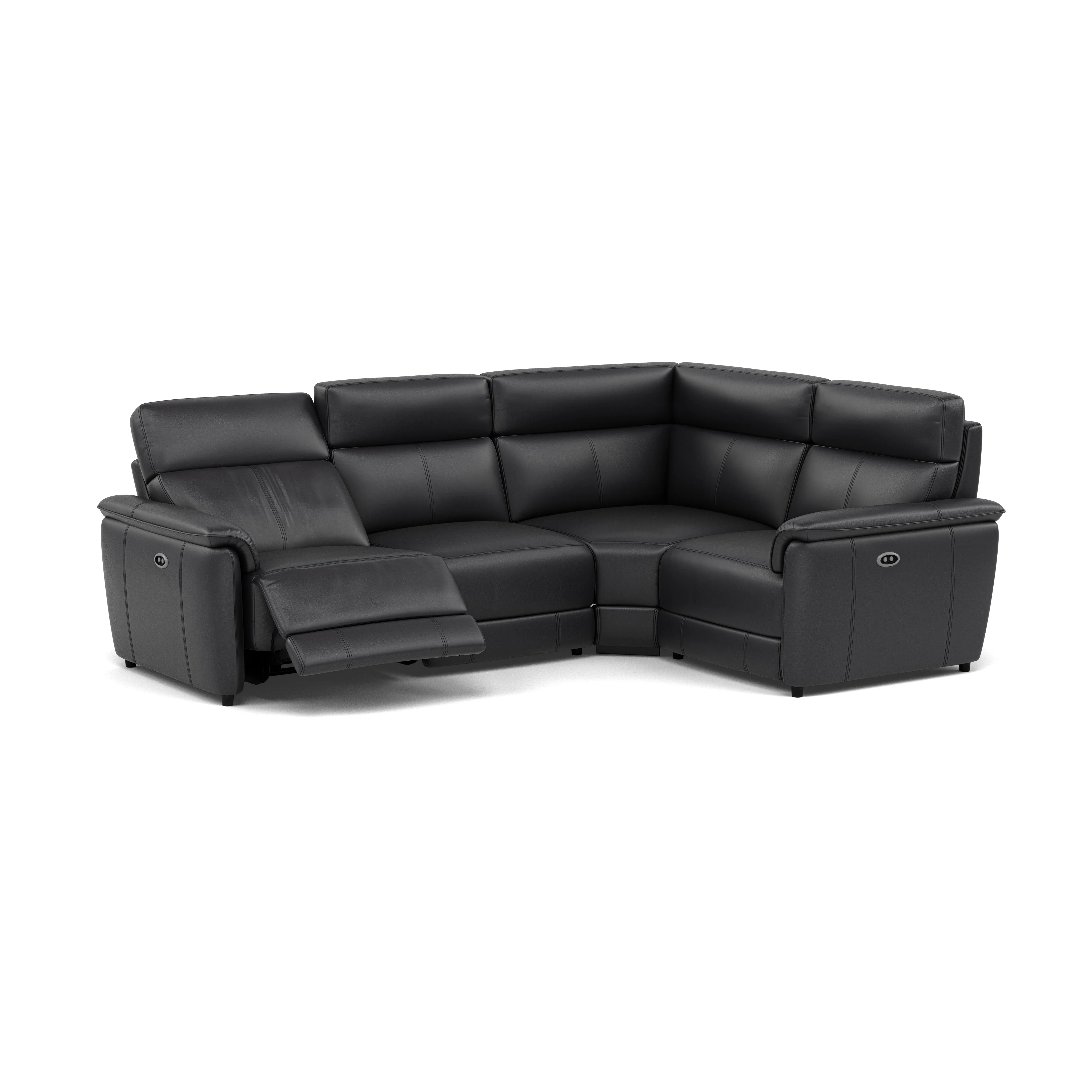 Orkney Small Corner Recliner Sofa - Combination 7 2.5 Corner 1.25 Power Cat 20S - Power Recliner with USB - Image 7