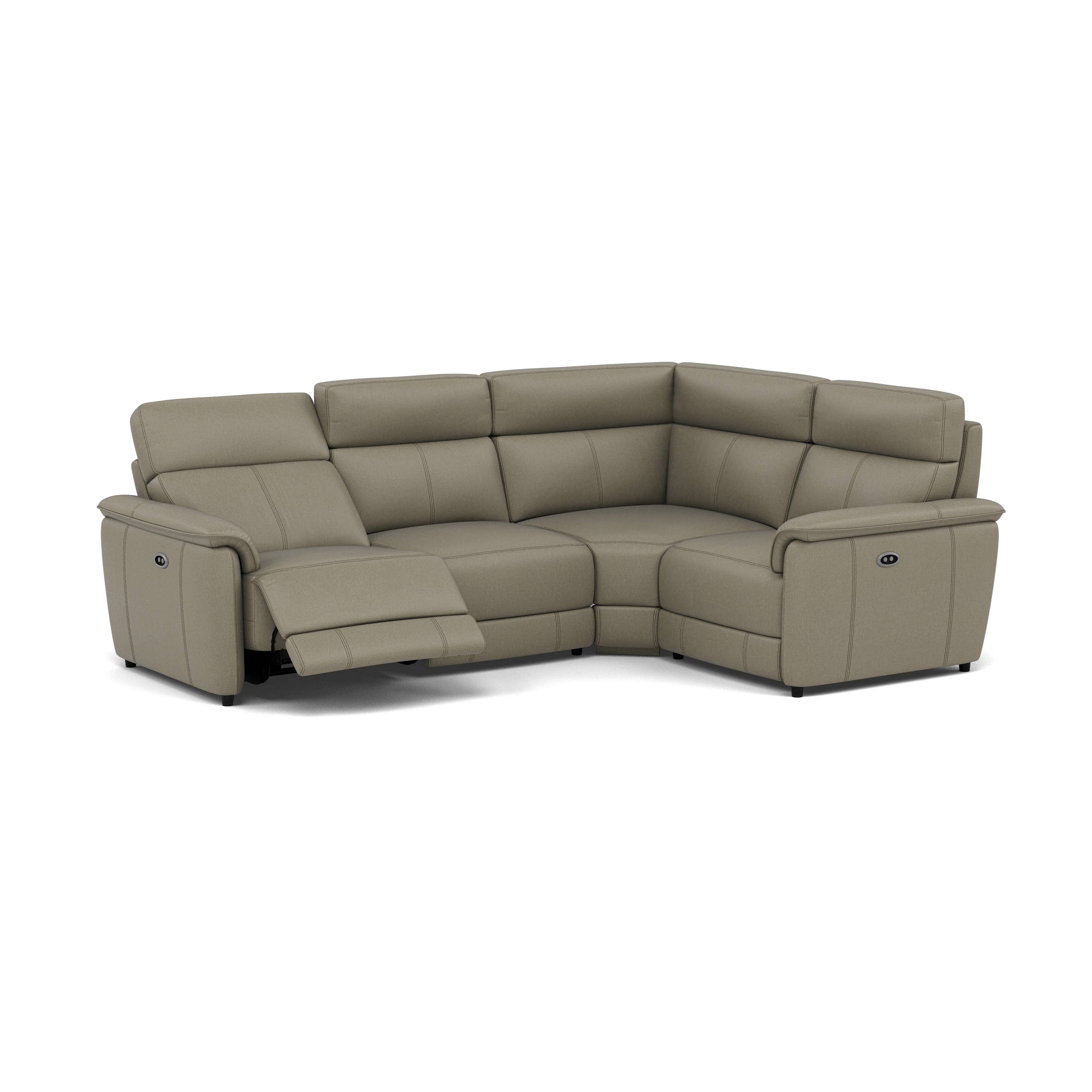 Orkney Small Corner Recliner Sofa - Combination 8 2.5 Corner 1.25 Power Cat 20S - Power Recliner with USB - Image 12