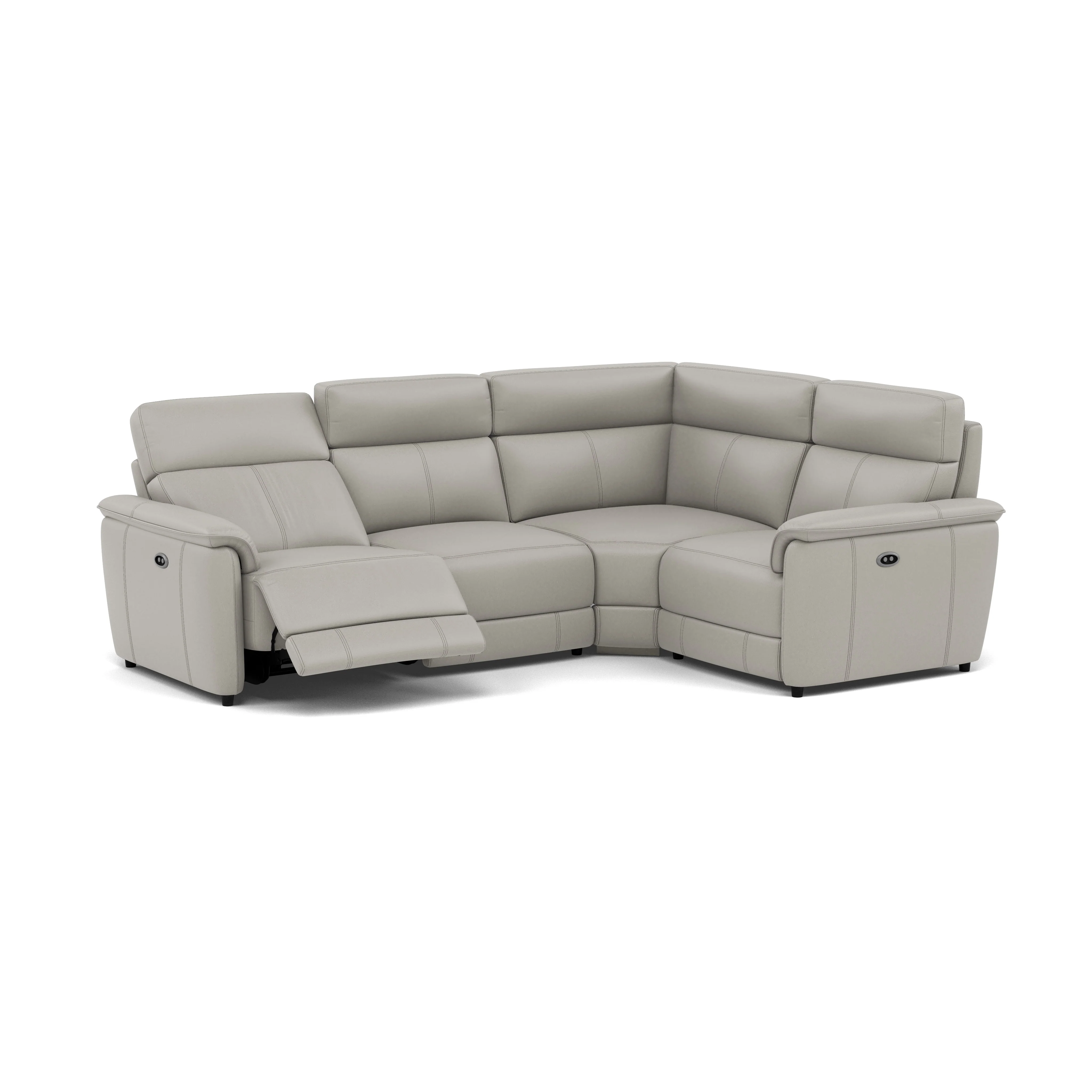 Orkney Small Corner Recliner Sofa - Combination 8 2.5 Corner 1.25 Power Cat 20S - Power Recliner with USB - Image 5