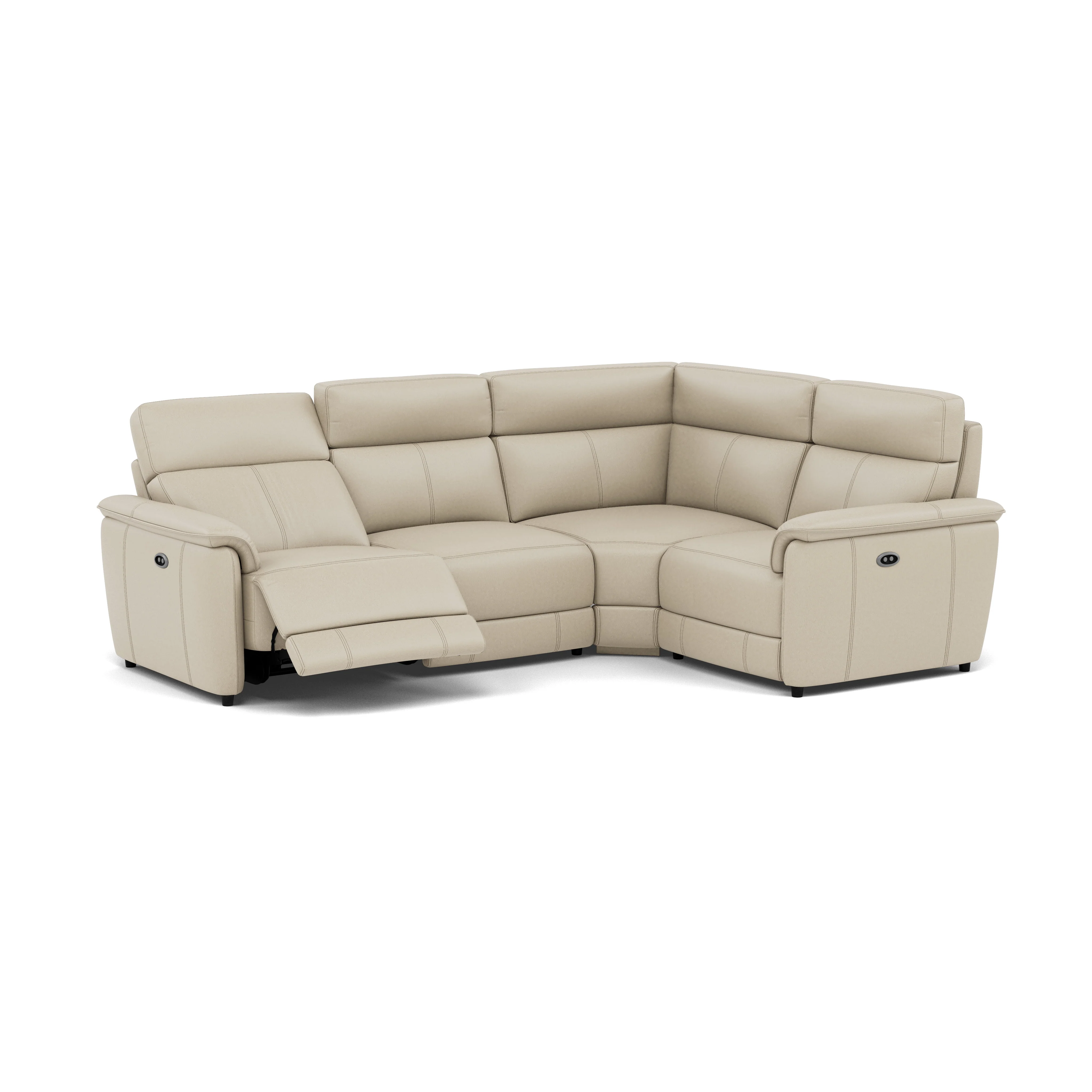 Orkney Small Corner Recliner Sofa - Combination 8 2.5 Corner 1.25 Power Cat 20S - Power Recliner with USB - Image 6
