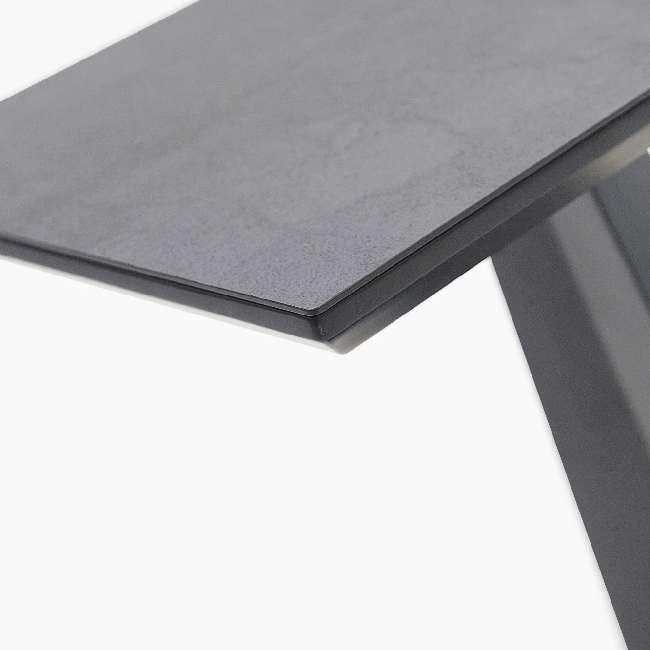 Palermo Console Table - Console Table Slate Grey Ceramic / Dark Grey - Image 6