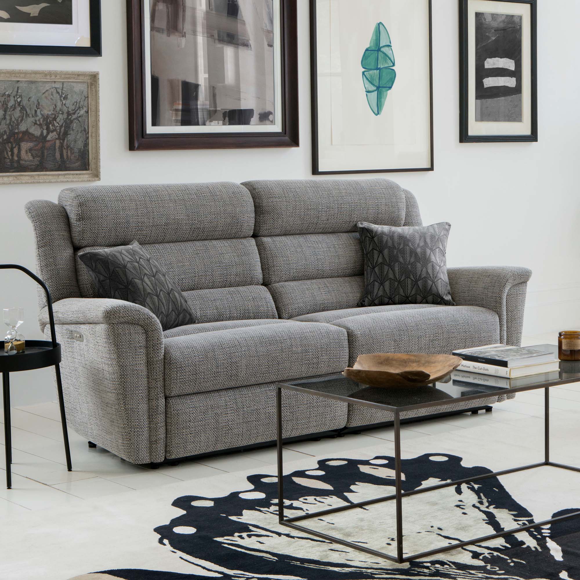 Parker Knoll Colorado Large 2 Seater Recliner Sofa - Large 2 Seater Power Recliner Grade A - Image 2