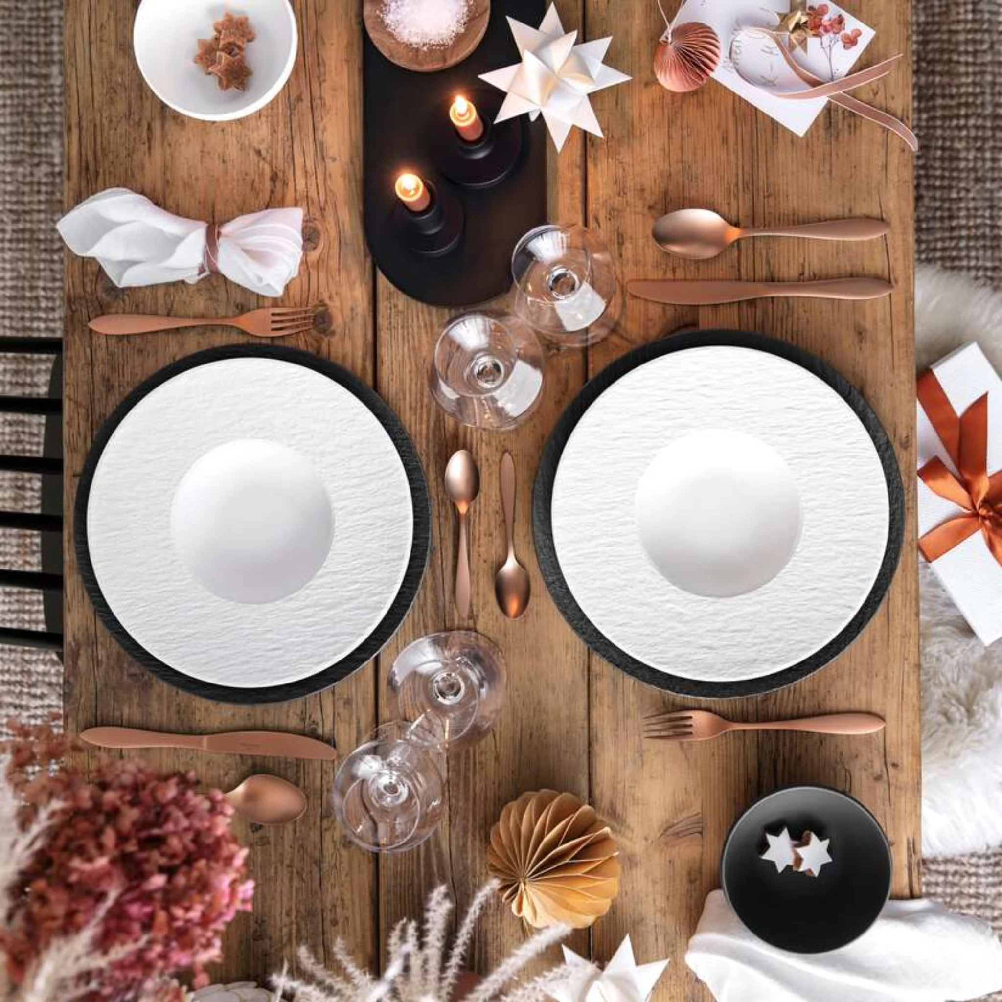 Villeroy & Boch Pasta Bowl White - Pasta Plate 28CM White - Image 2