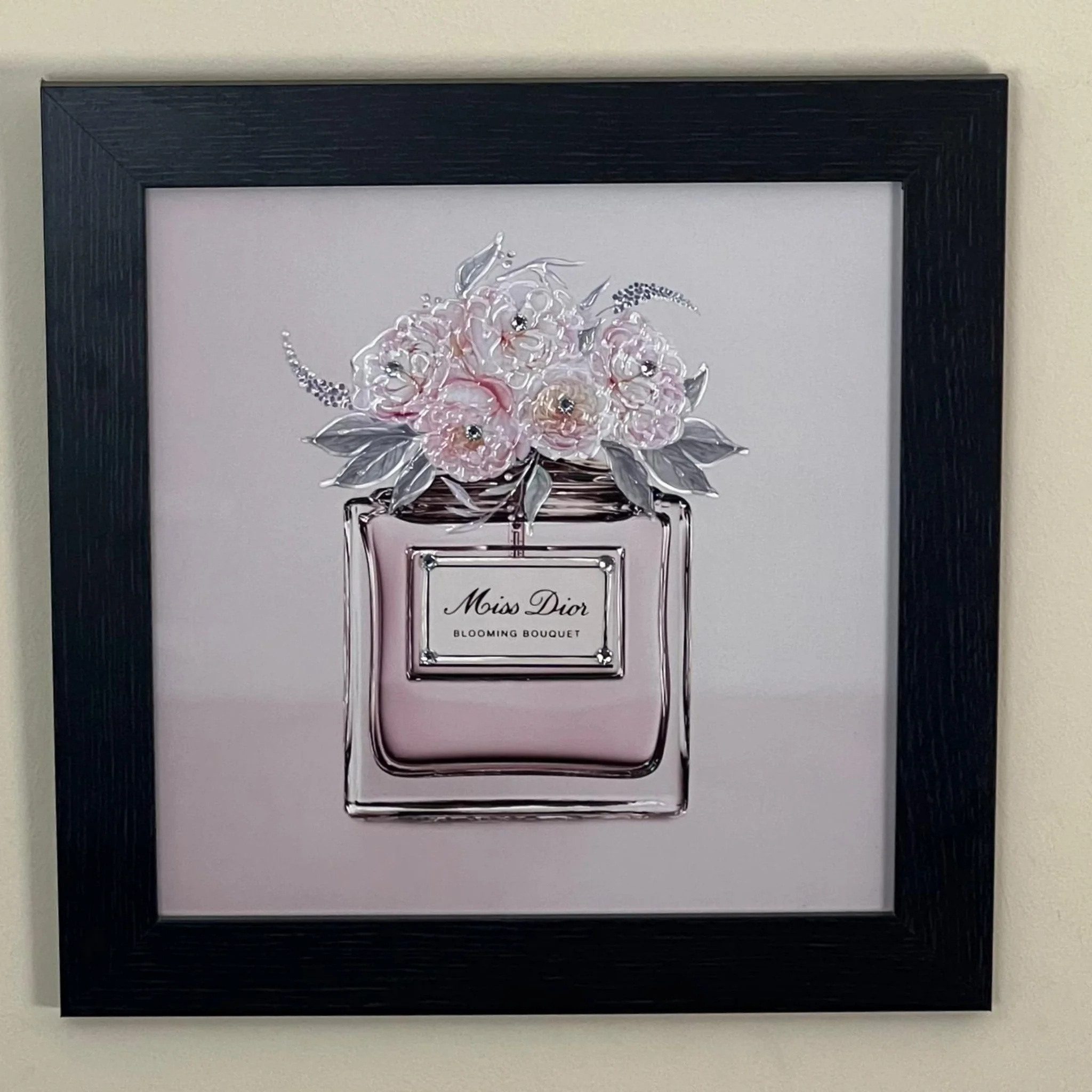 Perfume Bottle Miss Diva Liquid Art - Perfume Bottle Miss Diva 30x30 Liquid Art