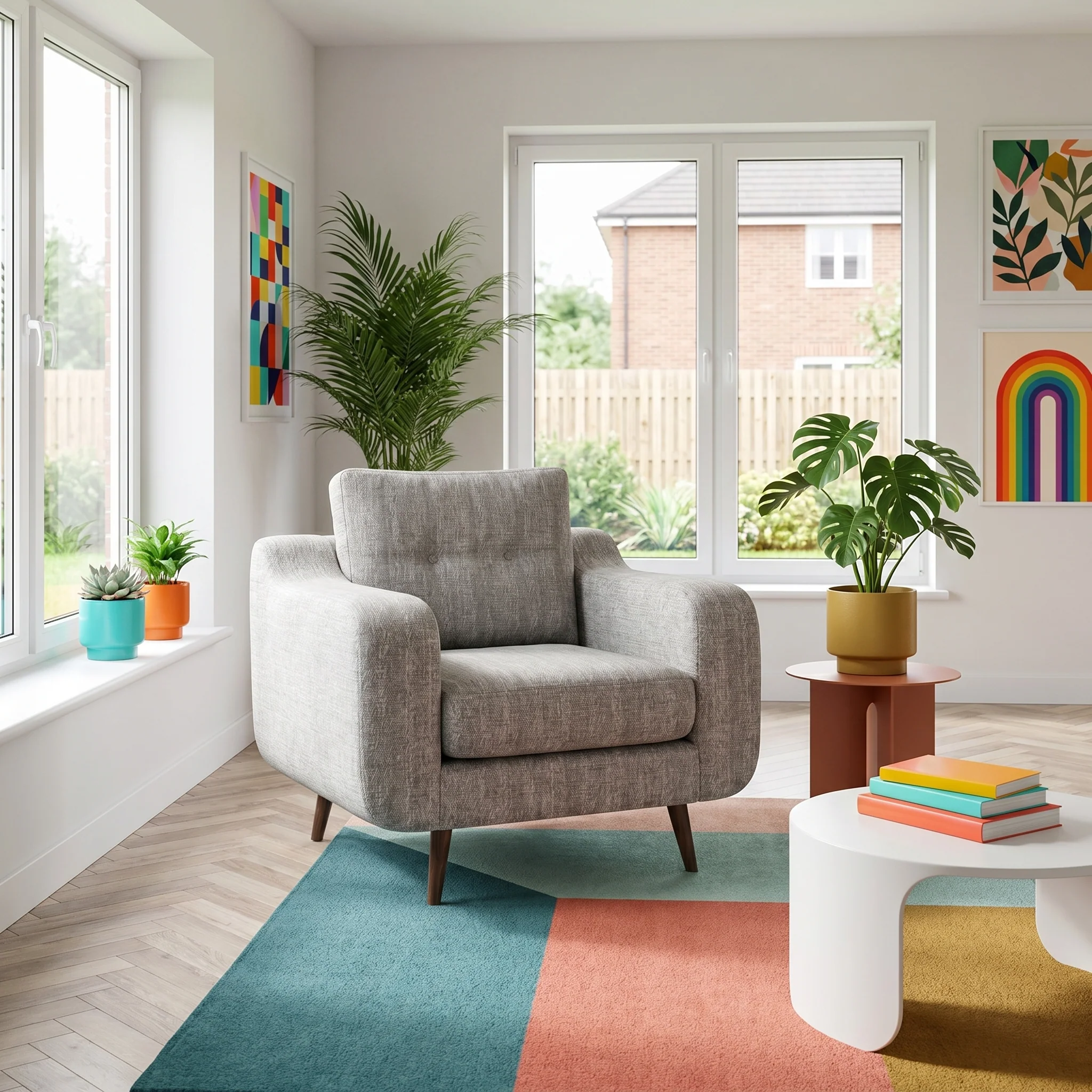 Phoebe Armchair - Chair Grade A - Image 2