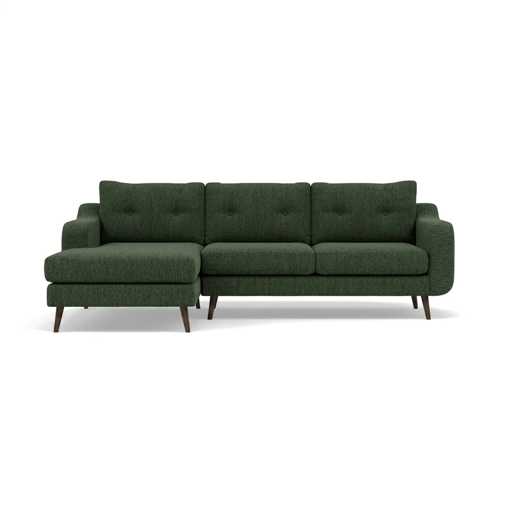 Phoebe Large Chaise Sofa - Large Chaise Sofa LHF Standard Back Grade A - Left Hand Facing - Image 5