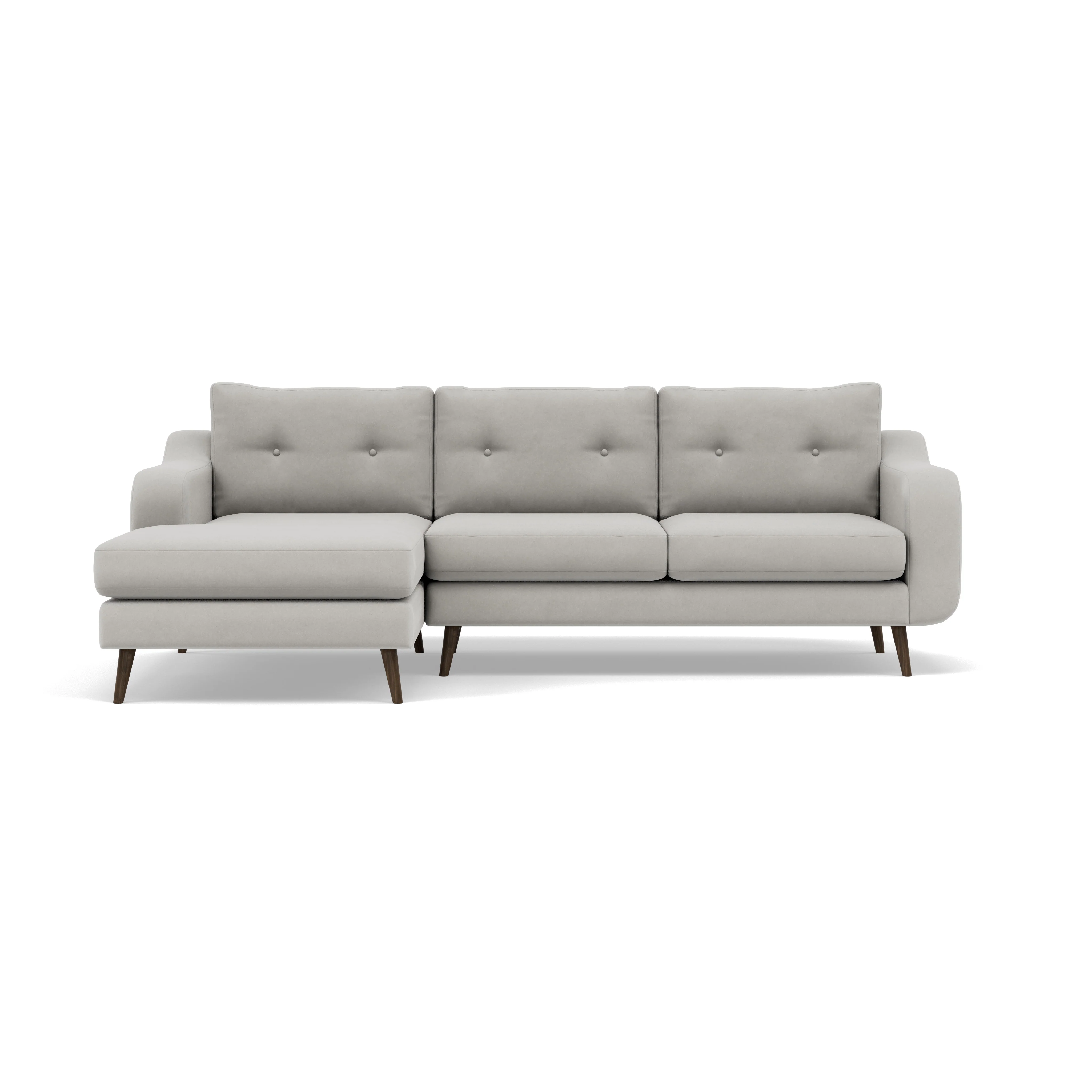 Phoebe Large Chaise Sofa - Large Chaise Sofa LHF Standard Back Grade B - Left Hand Facing - Image 14