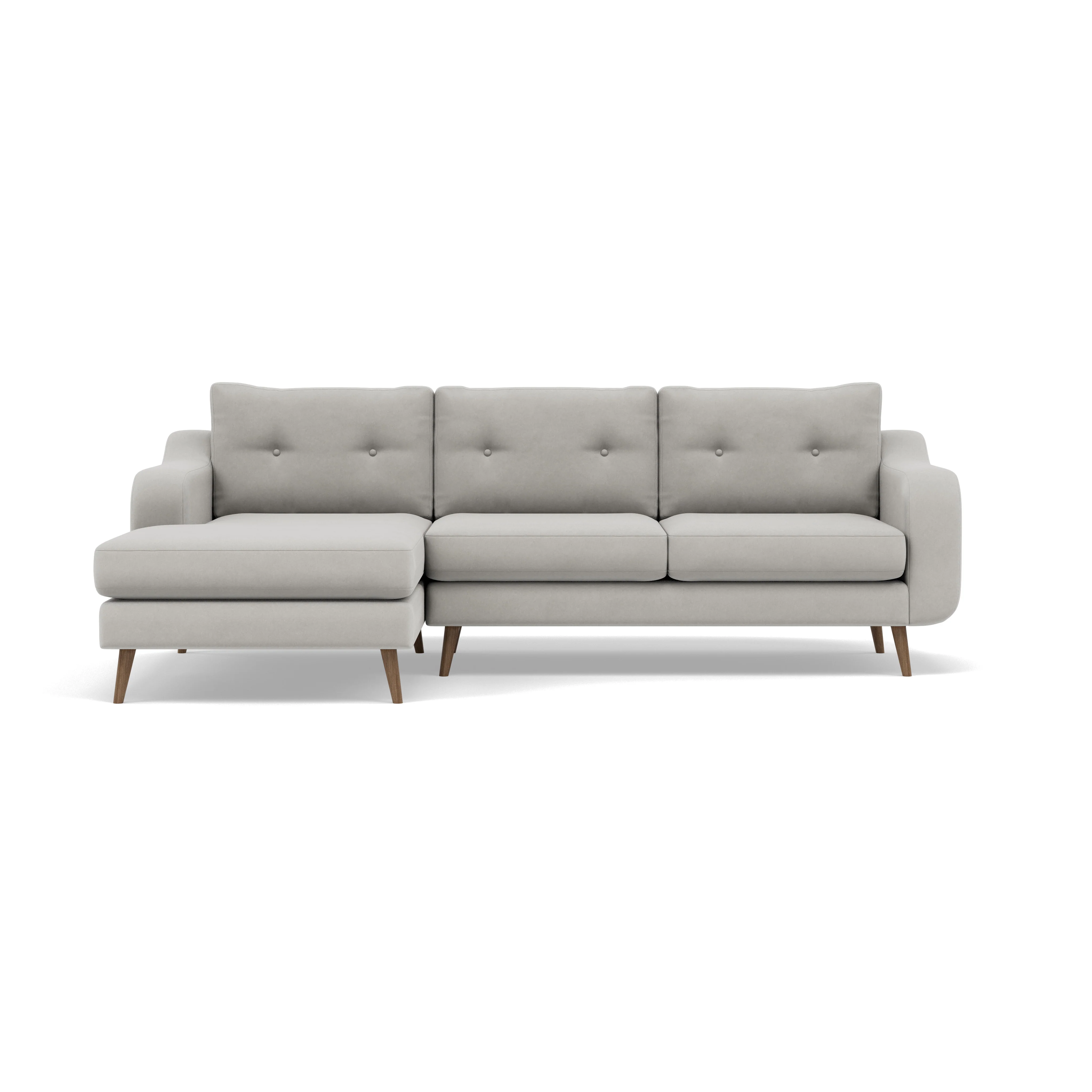 Phoebe Large Chaise Sofa - Large Chaise Sofa LHF Standard Back Grade B - Left Hand Facing - Image 15