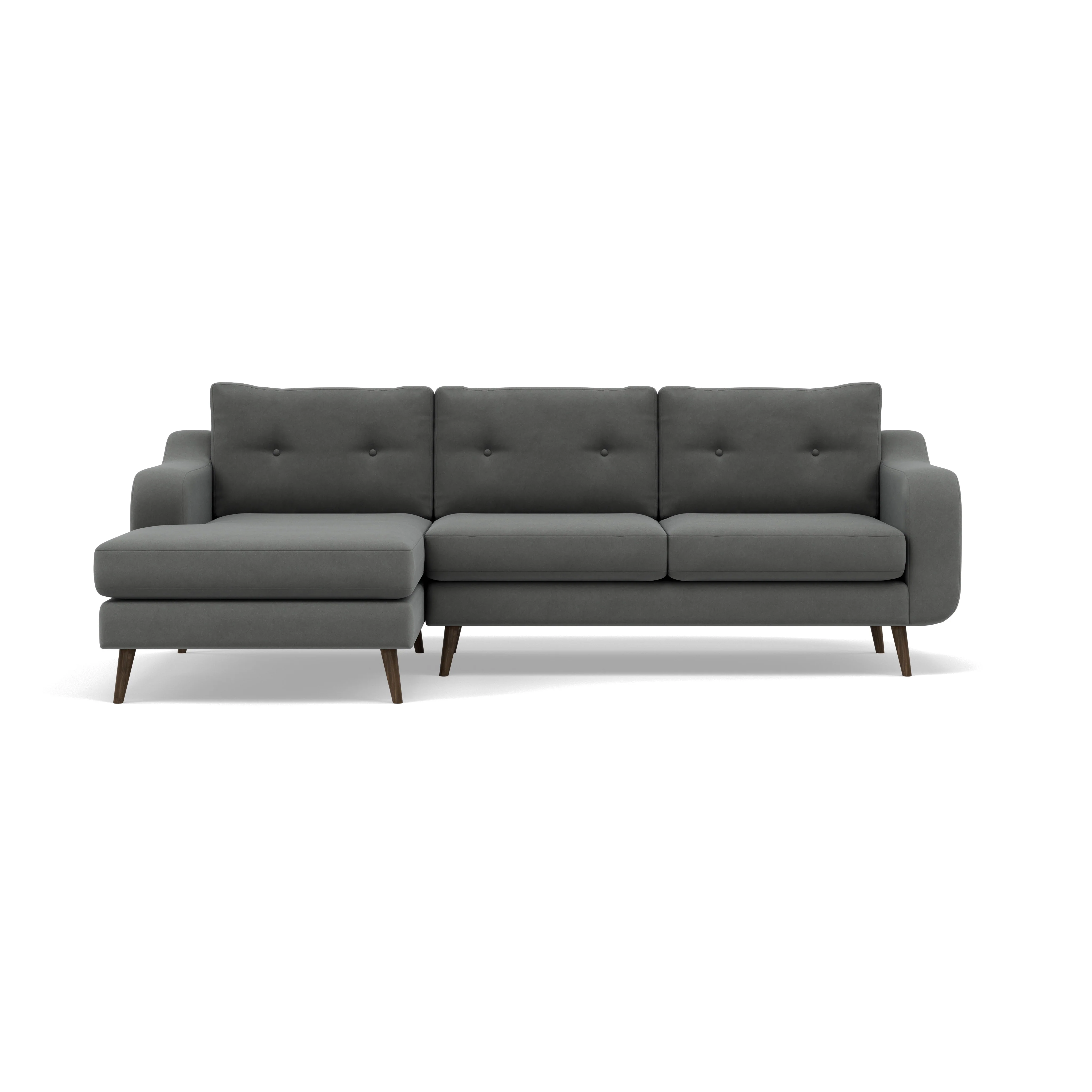Phoebe Large Chaise Sofa - Large Chaise Sofa LHF Standard Back Grade B - Left Hand Facing - Image 18